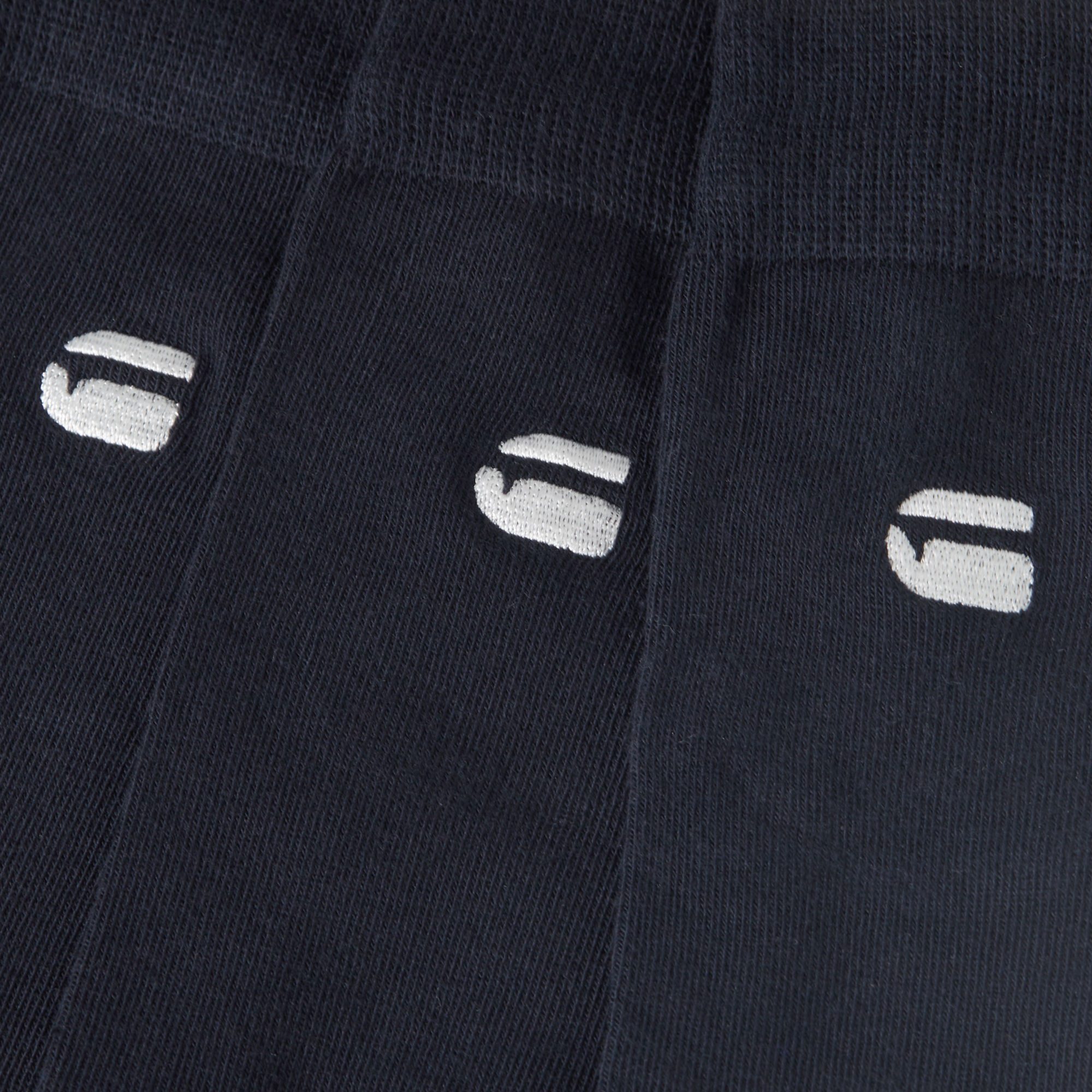 G-STAR Socken SAGE, 3 PACK SOCKS (Packung, 3-Paar) unifarben mit Logostickerei