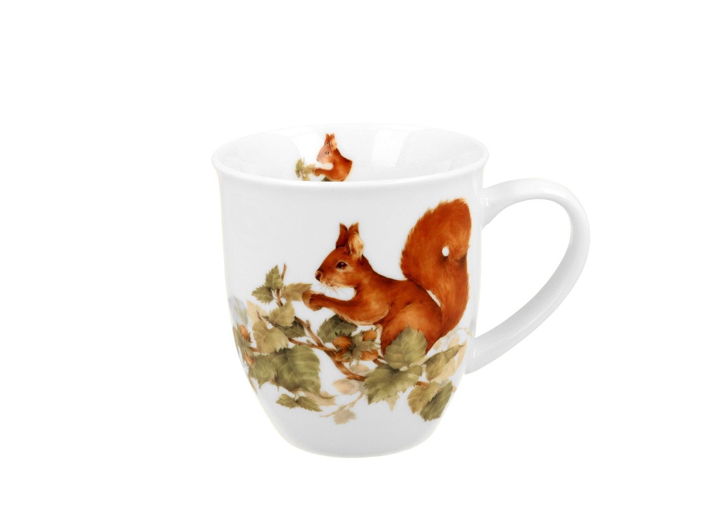 Duo-Gift Tasse Squirrel Eichhörnchen Porzellan 0,4 L mit Geschenkkarton, 1-tlg.