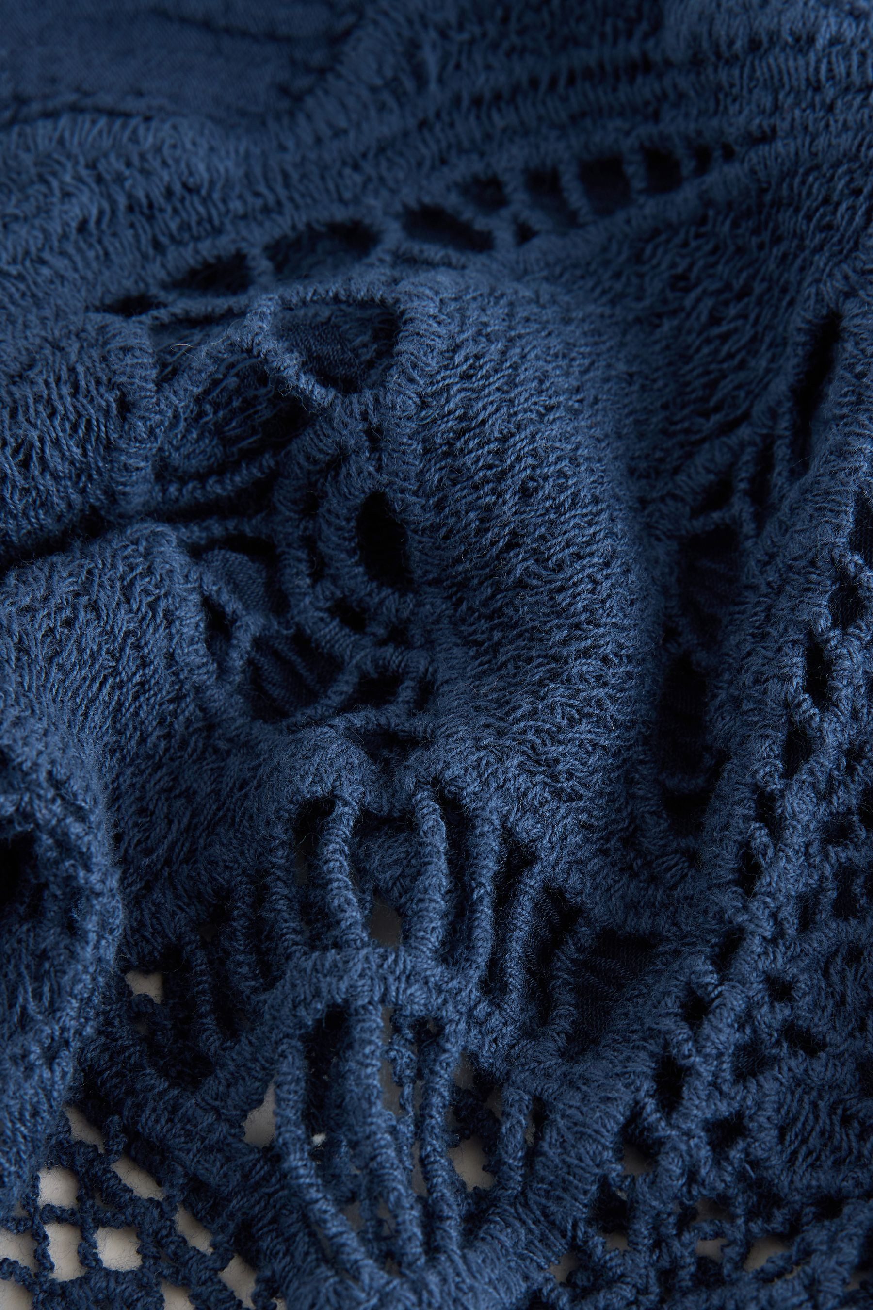 Next Blusenkimono Kurzer Kimono mit Häkeldetails günstig online kaufen