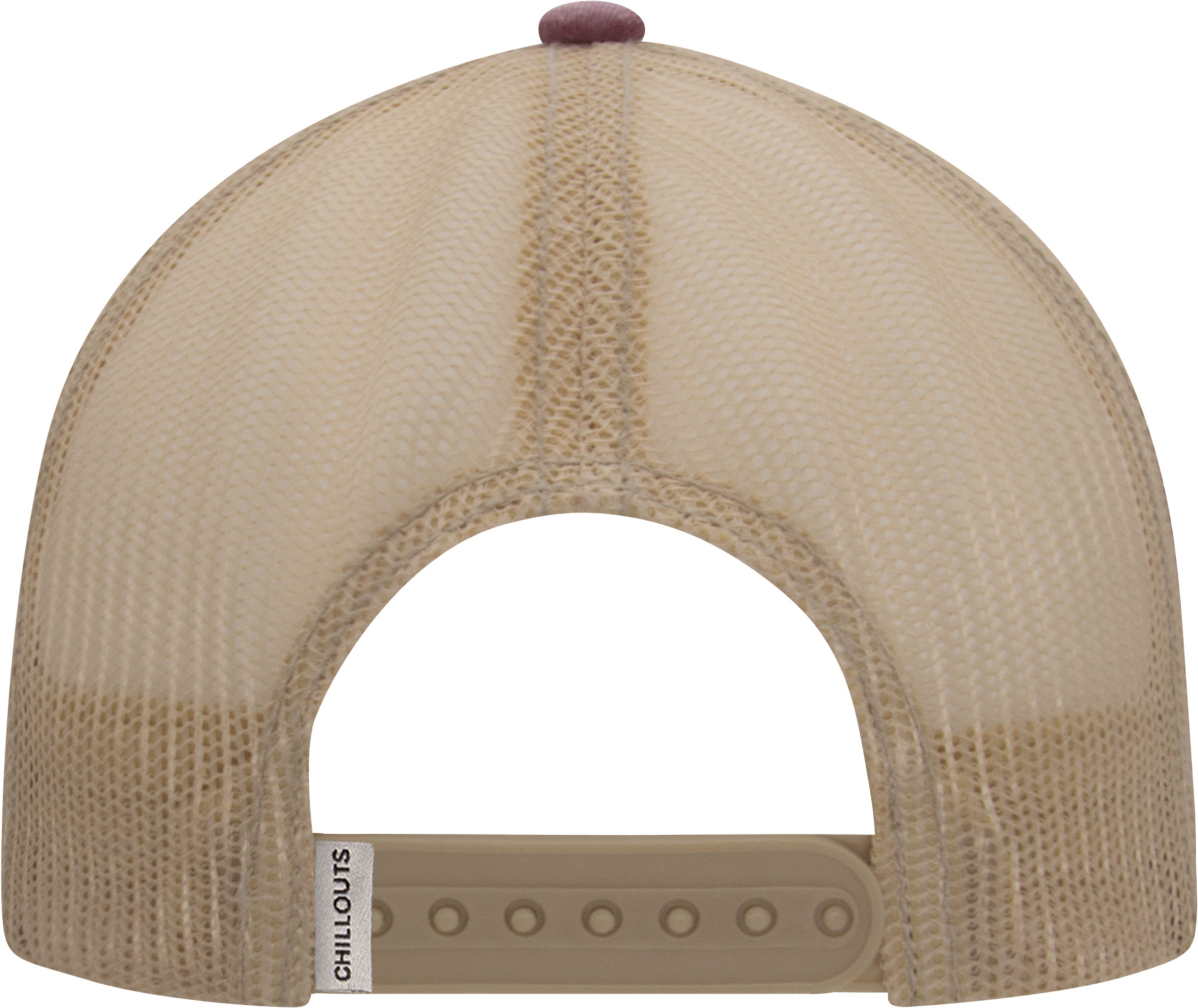 chillouts Baseball Cap Milton Hat Vintage-Look Baseballkappe mit Wappen-Stickerei