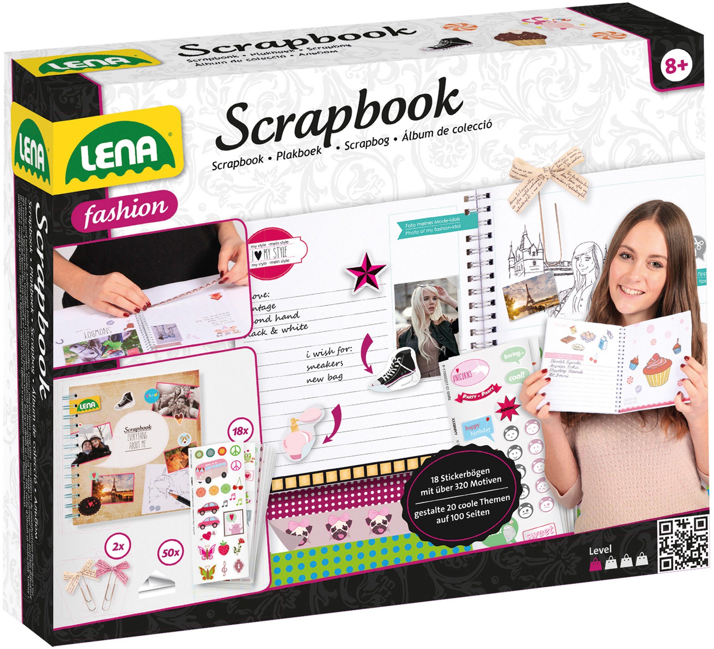 Lena® klein Scrapbook, Kreativset