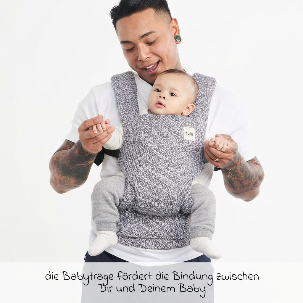 Tula Babytrage Explore Mesh - Infinite, Bauchtrage Rückentrage & Wetterschutz ab Geburt von 3,2 kg - 20,4 kg