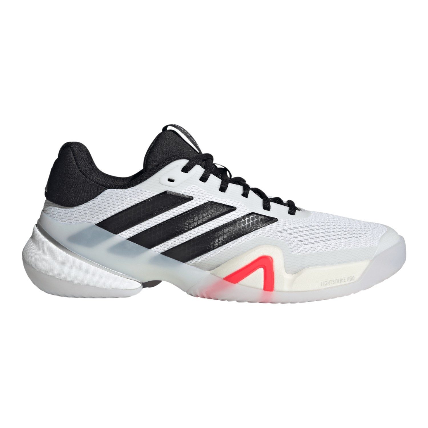 adidas Performance Barricade 14 Wide Allcourt/Stabil 2026 weiss/schwarz Herren Tennisschuh