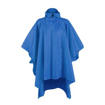 hemmy Fashion Regenponcho Regenjacke "wasserdicht" Einheitsgröße Regenschutz mit Kapuze und Beutel für's Camping Wandern Reiten Angeln