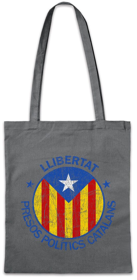 Beuteltasche Llibertat Catalonia Stofftasche Freiheit Freedom Free Katalonien Viva