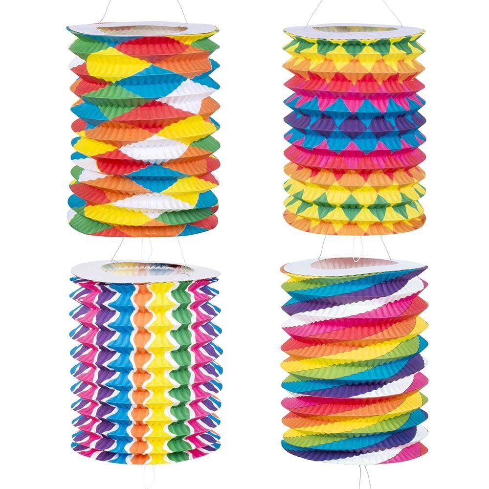 Boland Umzugslaterne Boland Zuglaternen Fantasie 16cm Papier 12 Stück