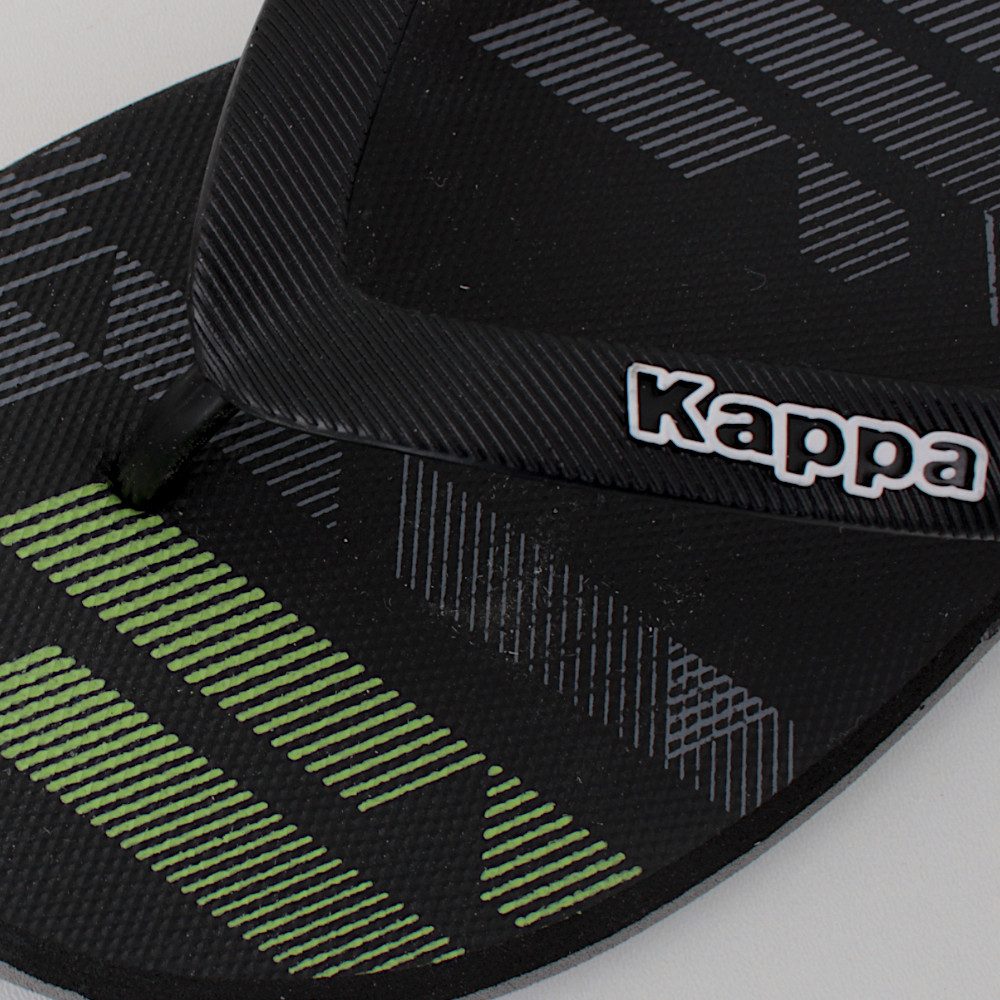 Kappa Zehensandale Logo Maceo 2 Flip Slip On Zehentrenner Wasserfreundlich, elastisch und federleicht