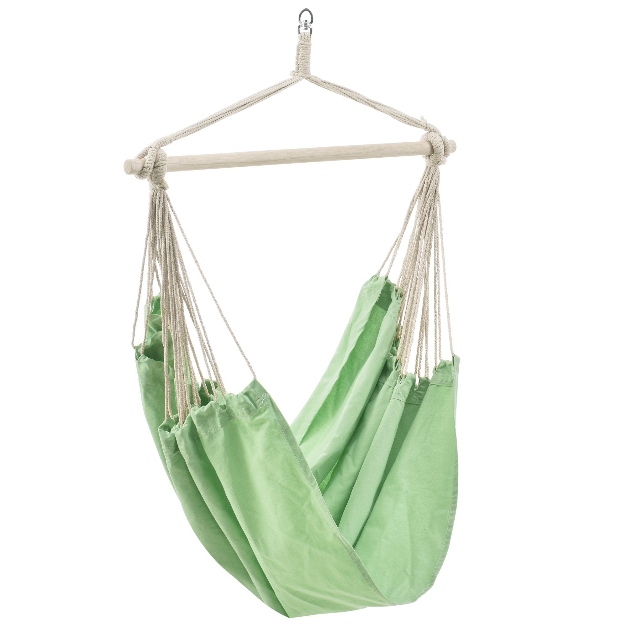 casa.pro Hängesessel, »Miramar« XXL Hängeschaukel Pastellgrün günstig online kaufen