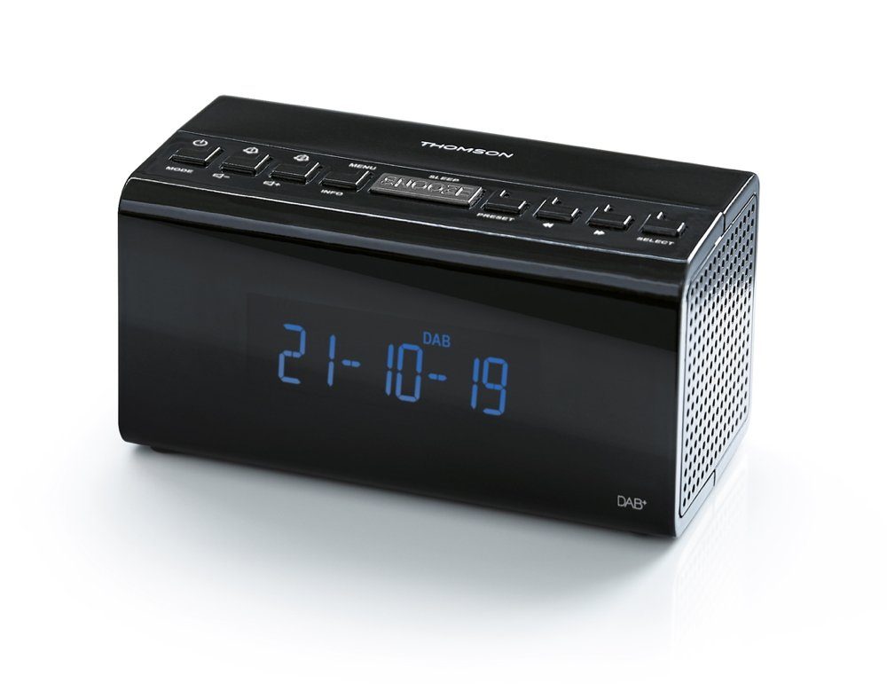 Thomson Радіо годинники Радіо годинники CR80 USB-Ladeanschluss schwarz TH379228