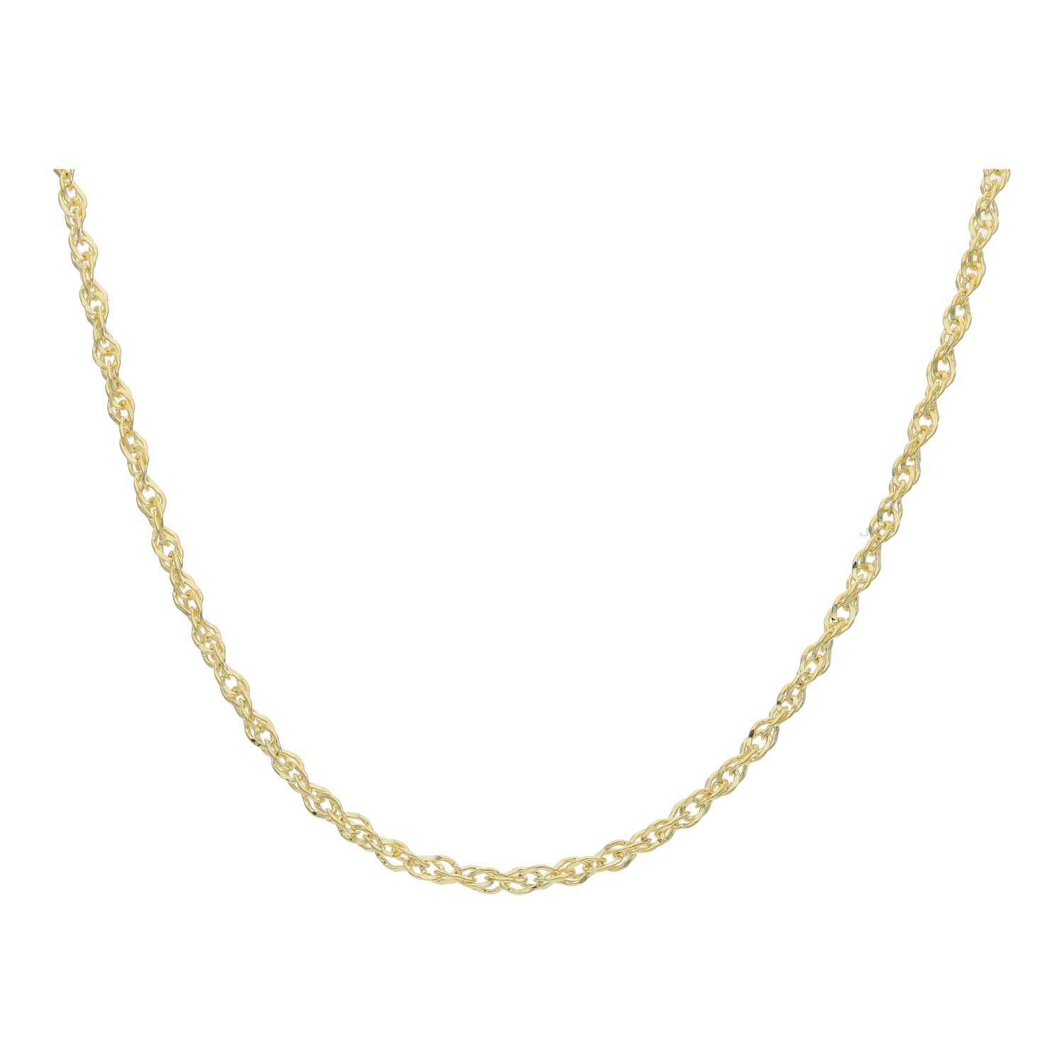 JuwelmaLux Goldkette Goldkette Singapur diamantiert Gold 333 JL48-05-0019 Made in Germany (1-tlg)