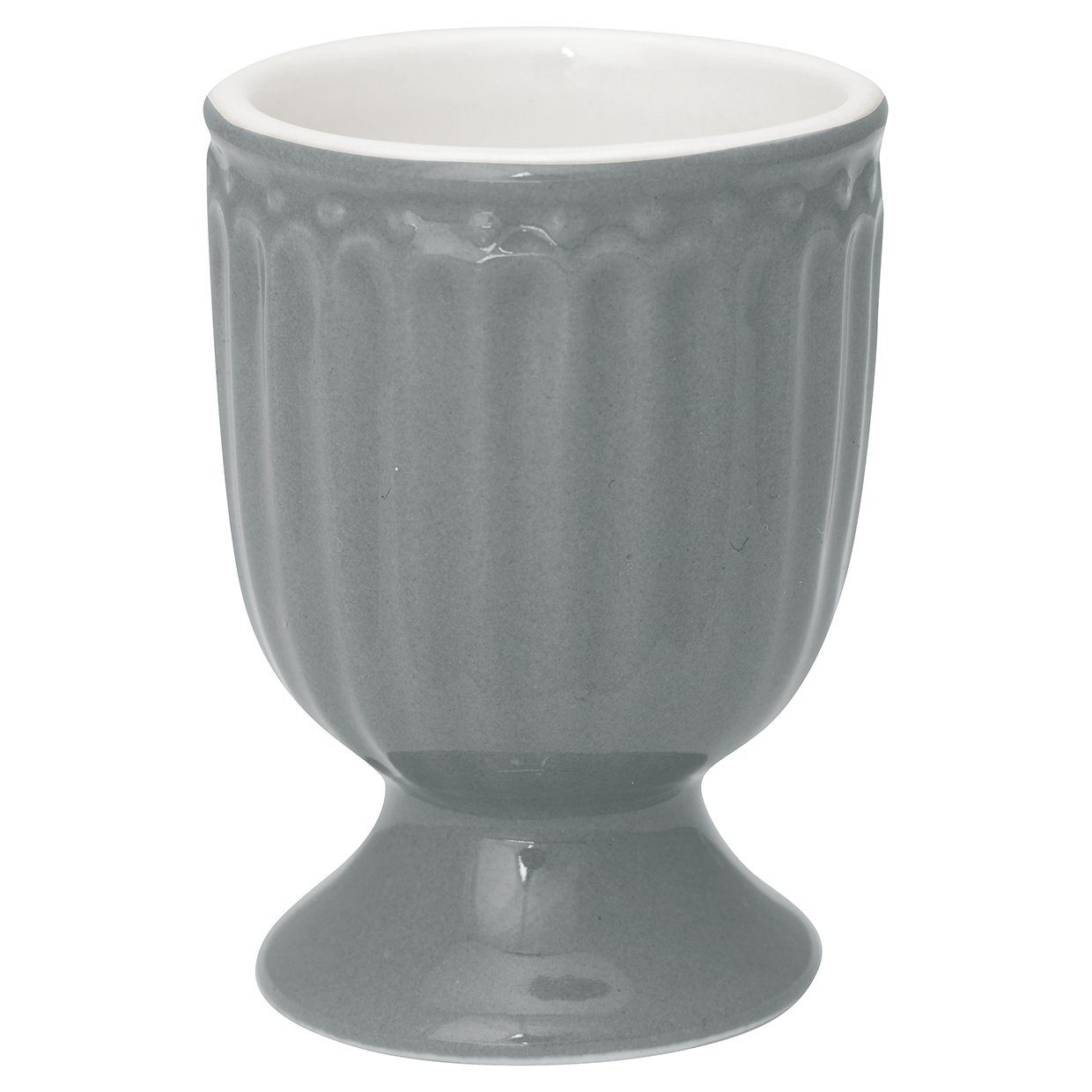 Greengate Eierbecher Alice Eierbecher stone grey 6,5 cm