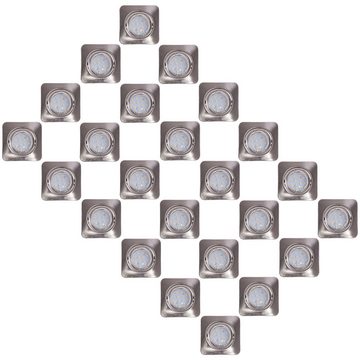 etc-shop LED Einbaustrahler, Leuchtmittel inklusive, Warmweiß, Einbauleuchte Deckenleuchte Deckenlampe Wohnzimmer, schwenkbar, Metall