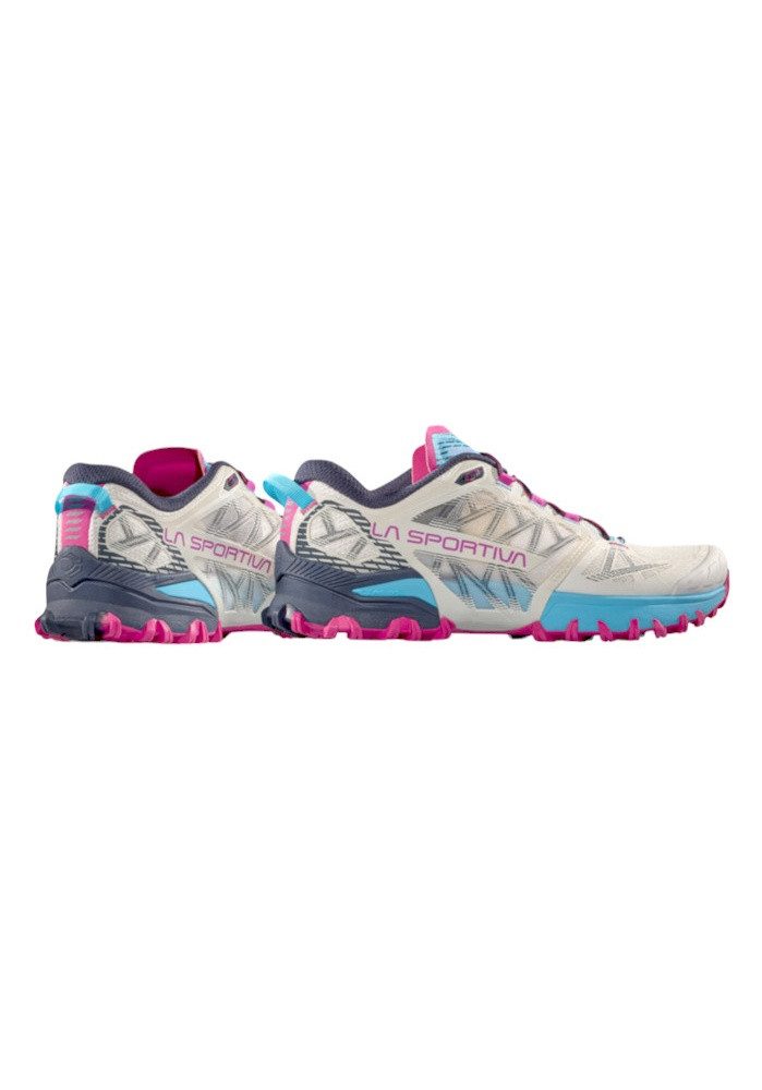 La Sportiva Trail-Laufschuhe Bushido III hellgrau/blau/violett Damen Wanderschuh