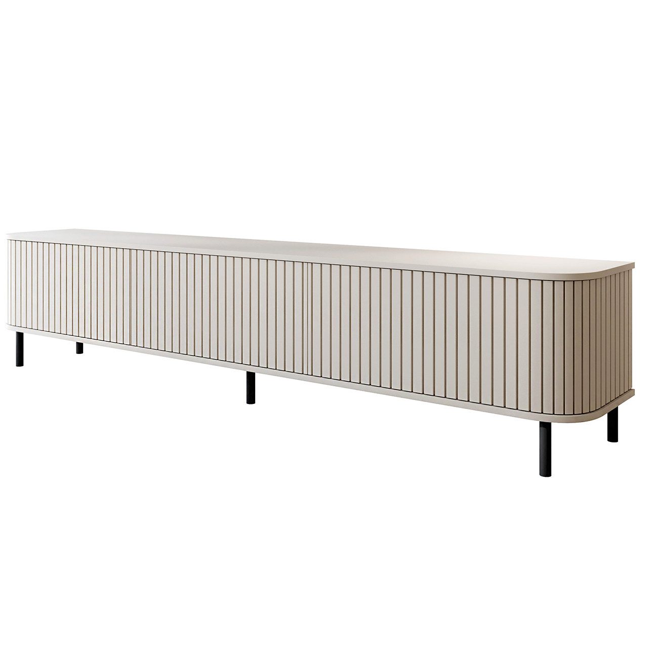 MOEBLINE Lowboard TV Schrank Kommode ZILLO 215N kaschmir günstig online kaufen