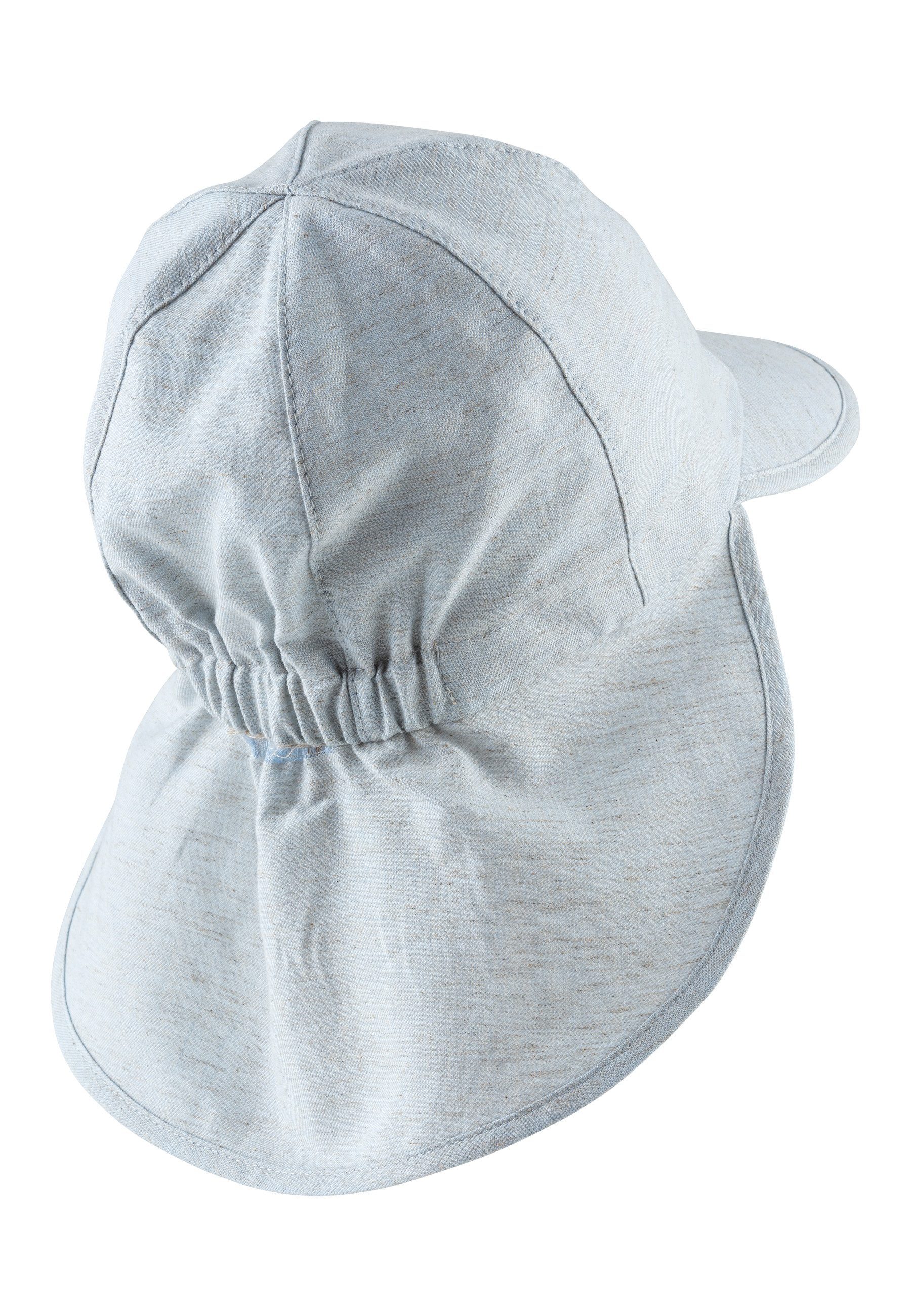 Sterntaler® Beanie Schirmmütze mit Nackenschutz meliert günstig online kaufen
