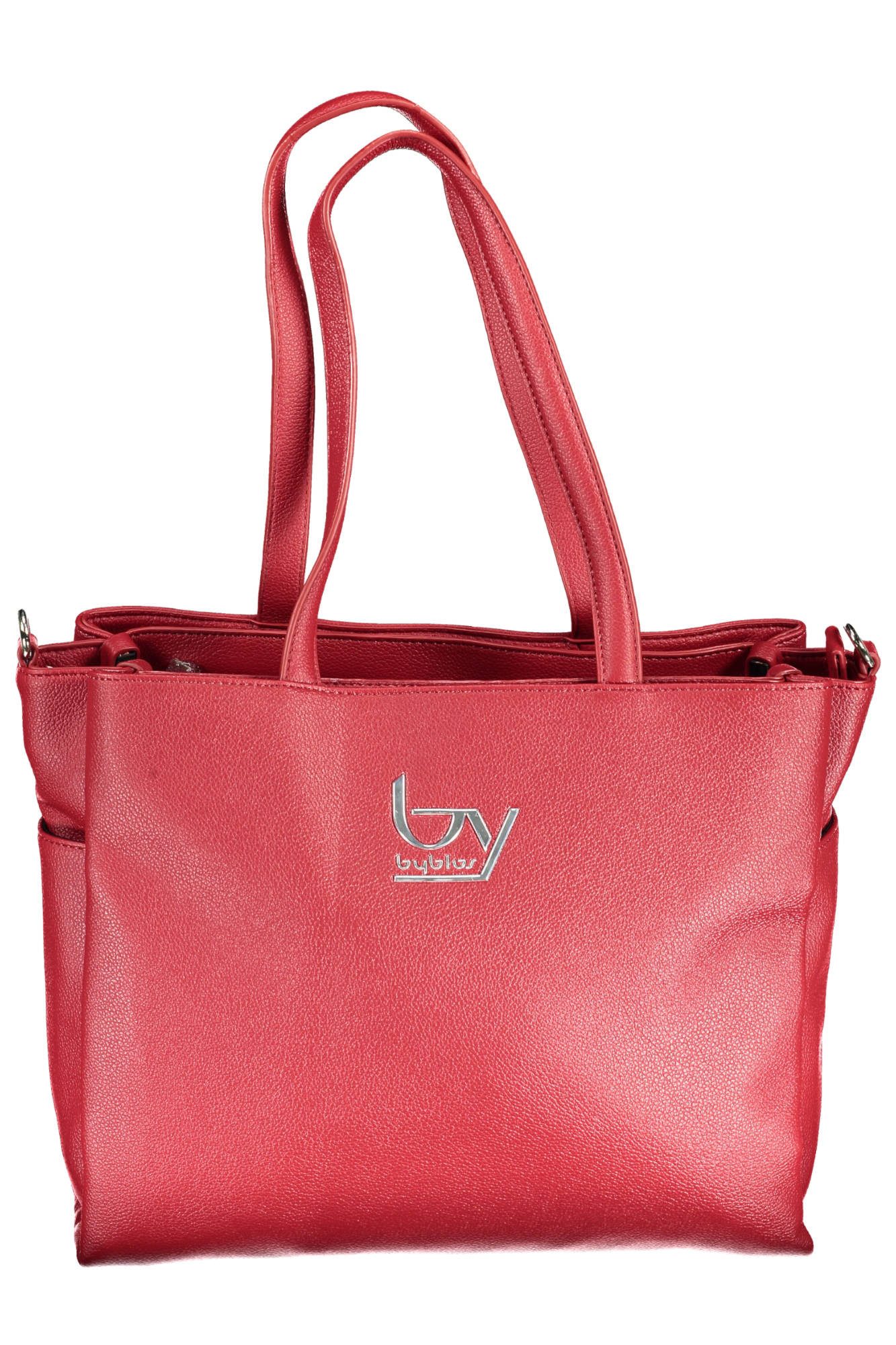 Byblos Umhängetasche, Damen Schultertasche Rot - Vielseitige Henkeltasche mit Kettenschulter