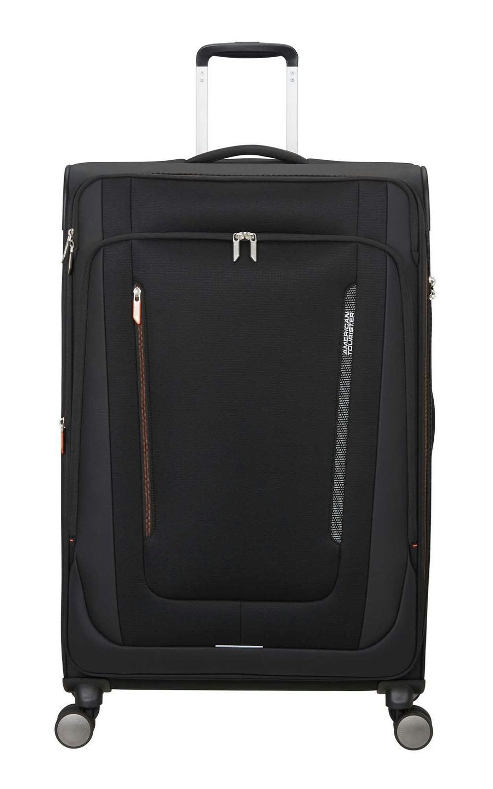 American Tourister® Weichgepäck-Trolley Spinner Exp. TSA, 4 Rollen