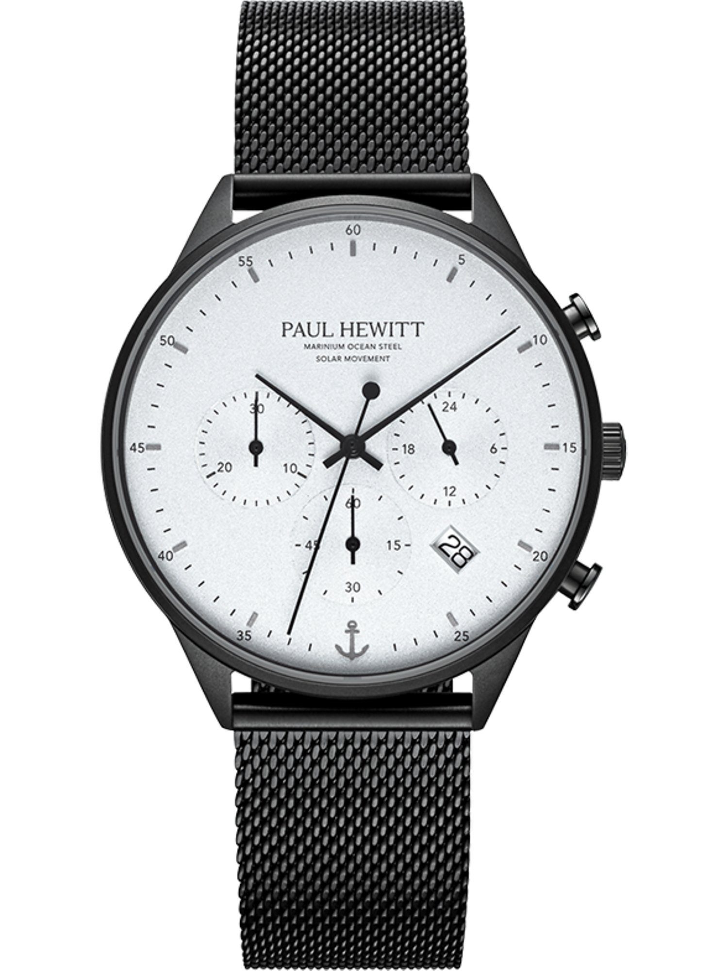PAUL HEWITT Quarzuhr Paul Hewitt Herren-Uhren Analog Solar, Klassikuhr günstig online kaufen