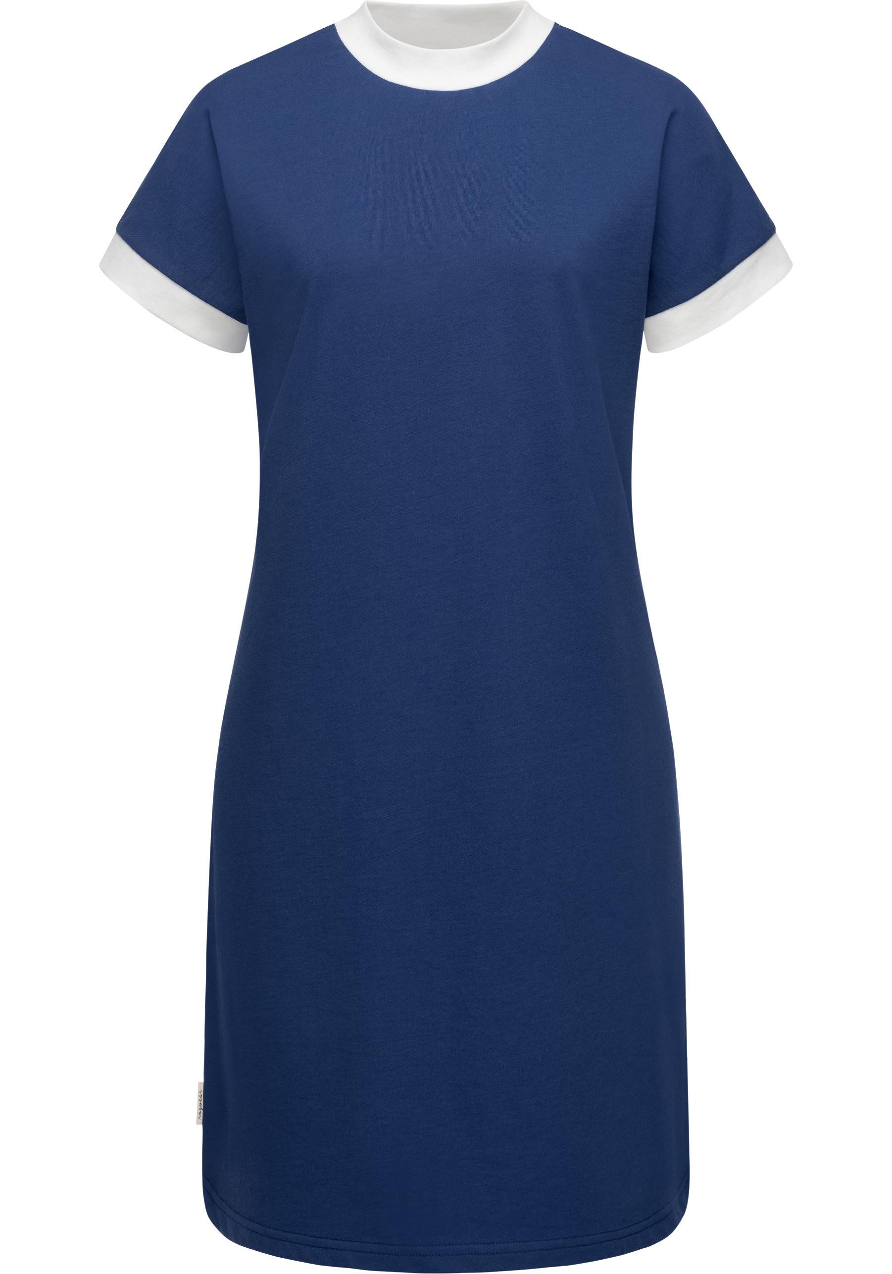 Ragwear Shirtkleid Katchi Solid stylisches Sommerkleid in Shirt-Optik