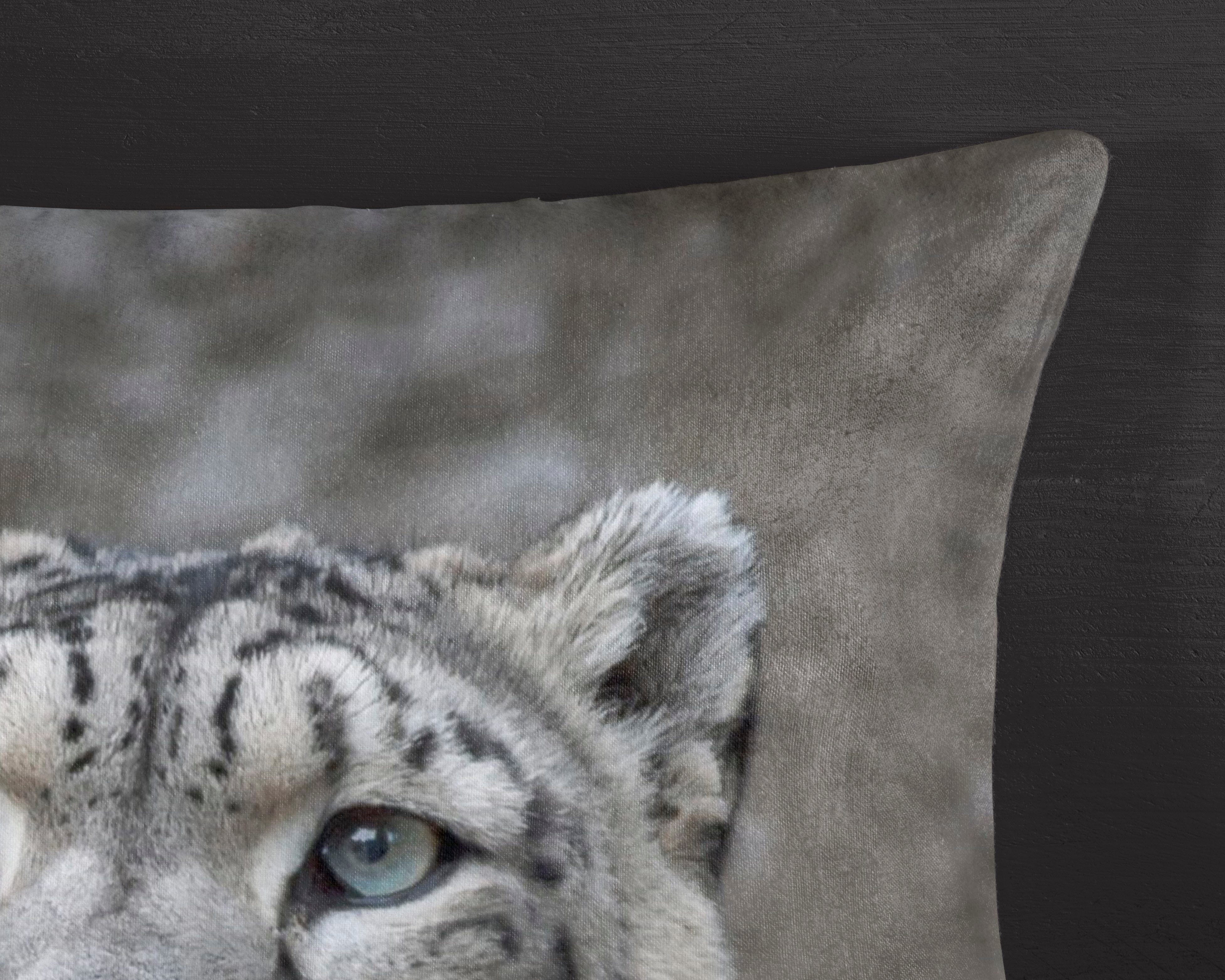 good morning Wendebettwäsche Chief, Biber, Flanell, 2 teilig, Biber, 135x200, Winter, Warm, Reißverschluss, Wendeoptik, Leopard – Bild 4 von 5