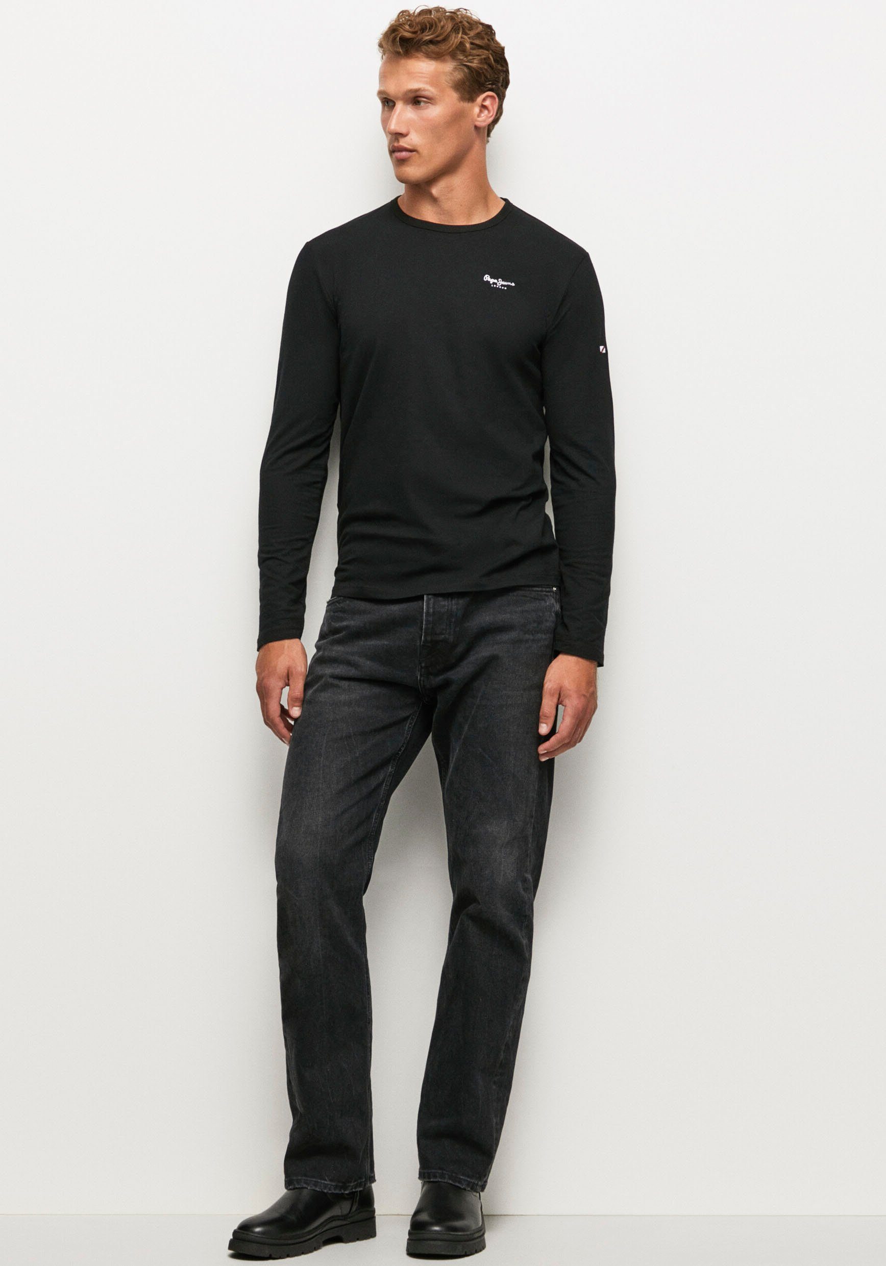 Pepe Langarmshirt Jeans black