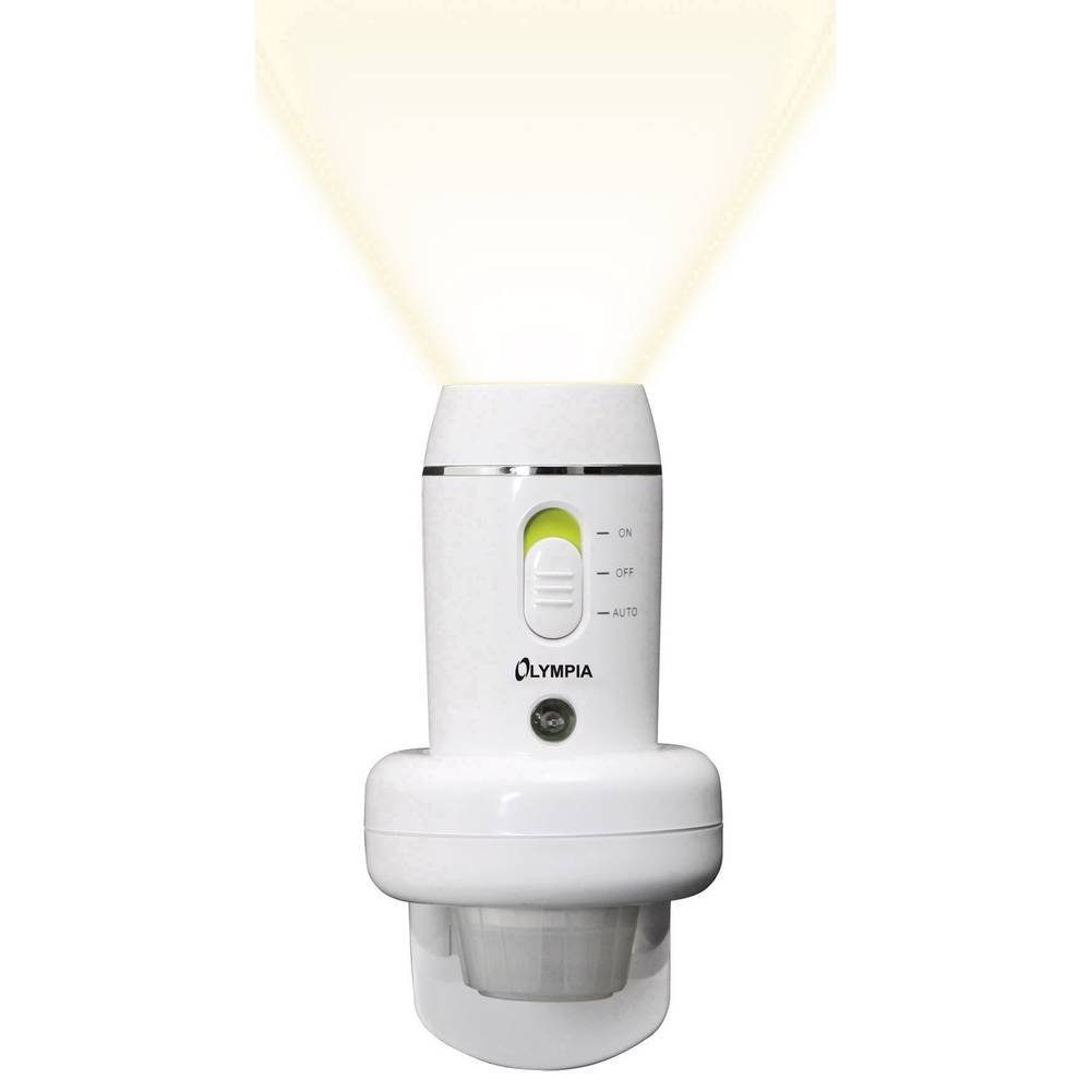 Olympia LED mit Notlicht-Funktion Nachtlicht, Nachtlicht-Funtkion, Taschenlampe mit Taschenlampe mit Not -und LED