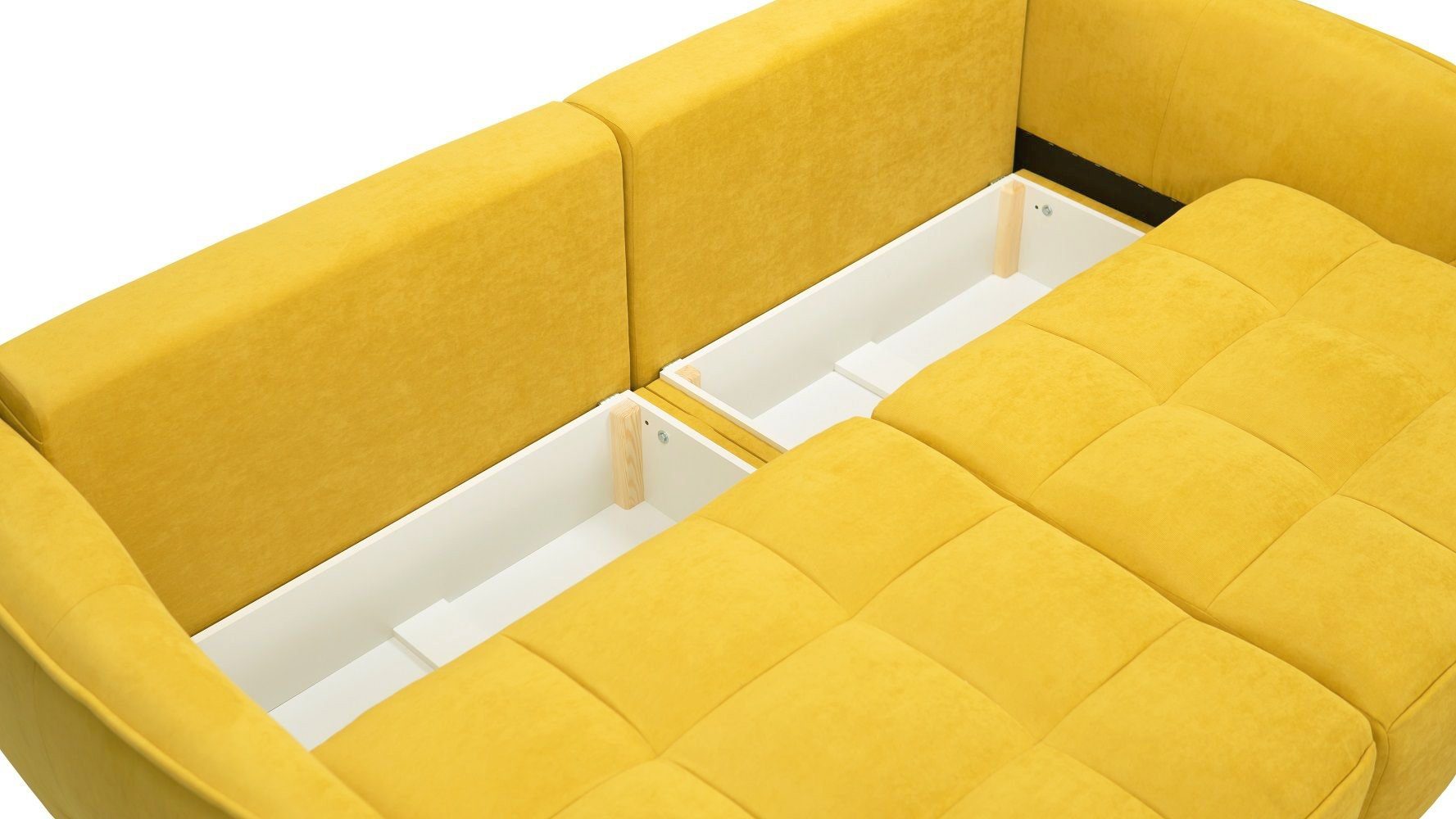 Konstanta Möbelhaus Schlafsofa Bombay Sofa mit Schlaffunktion und Bettkasten