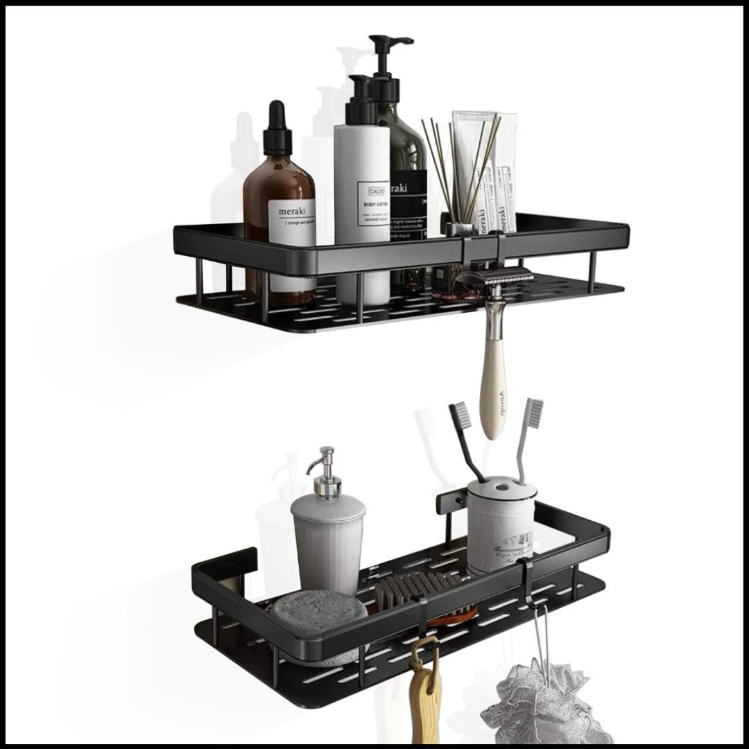 LIVINA HOME Duschablage ohne Bohren, Duschablage zum hängen, Duschkorb in s günstig online kaufen