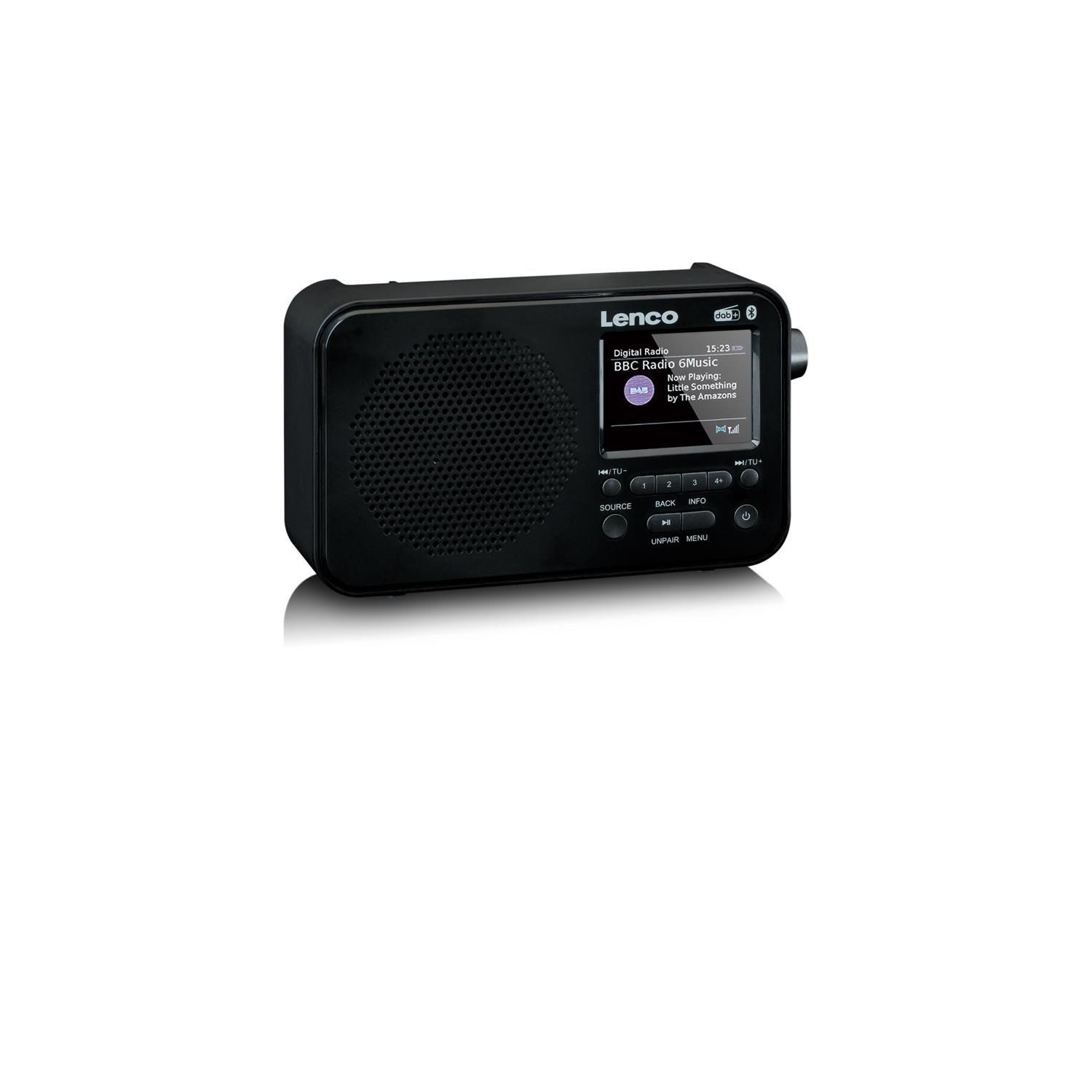Lenco PDR-035 Digitalradio (DAB) (Digitalradio (DAB), FM-Tuner mit RDS, Bluetooth)