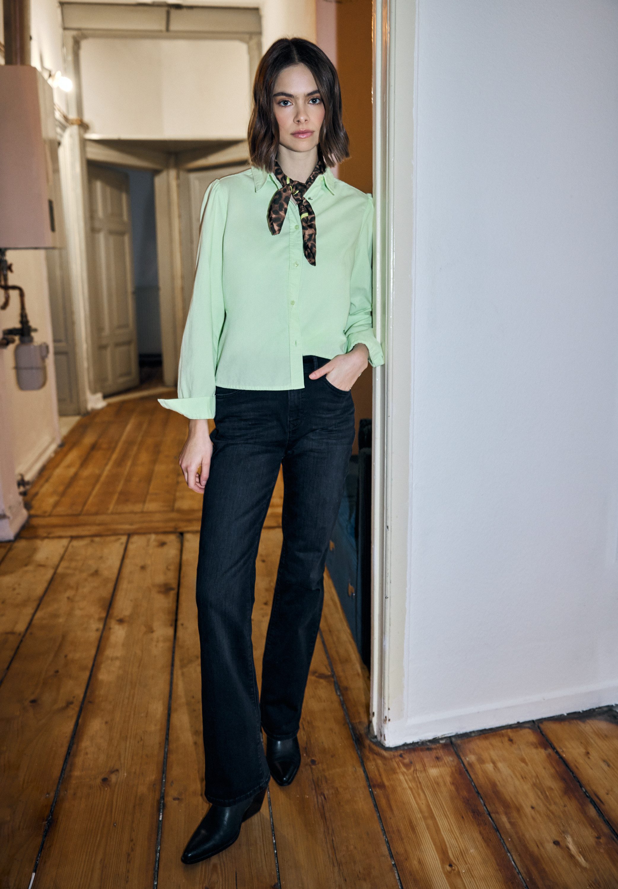 STREET ONE STUDIO Halstuch, mit Animal Print günstig online kaufen