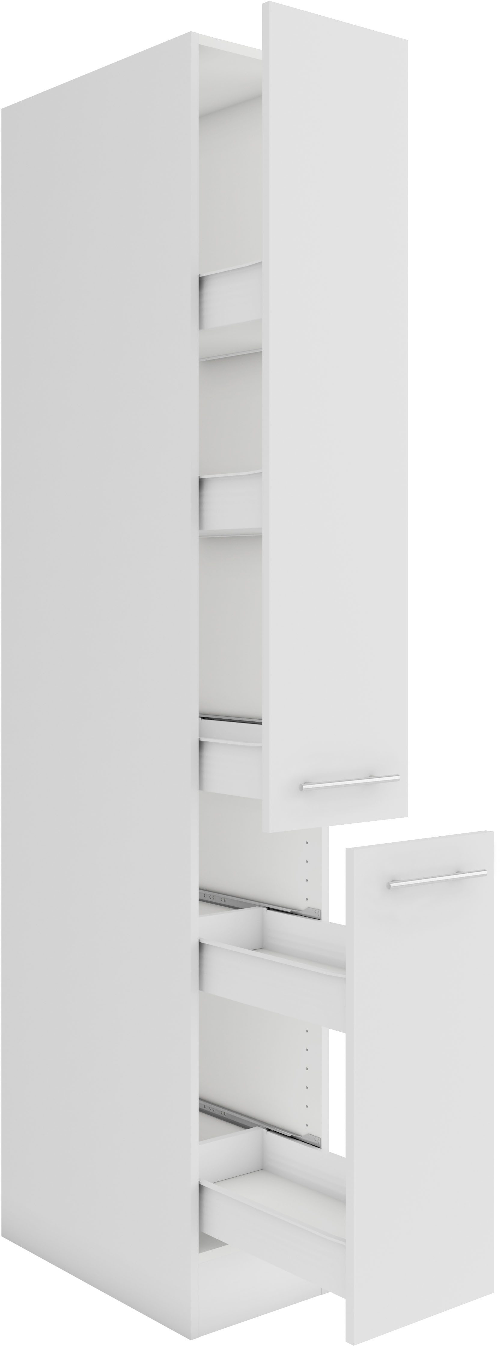 OPTIFIT Apothekerschrank Bella Breite 30 cm, Höhe 206,8 cm, 2 Auszüge