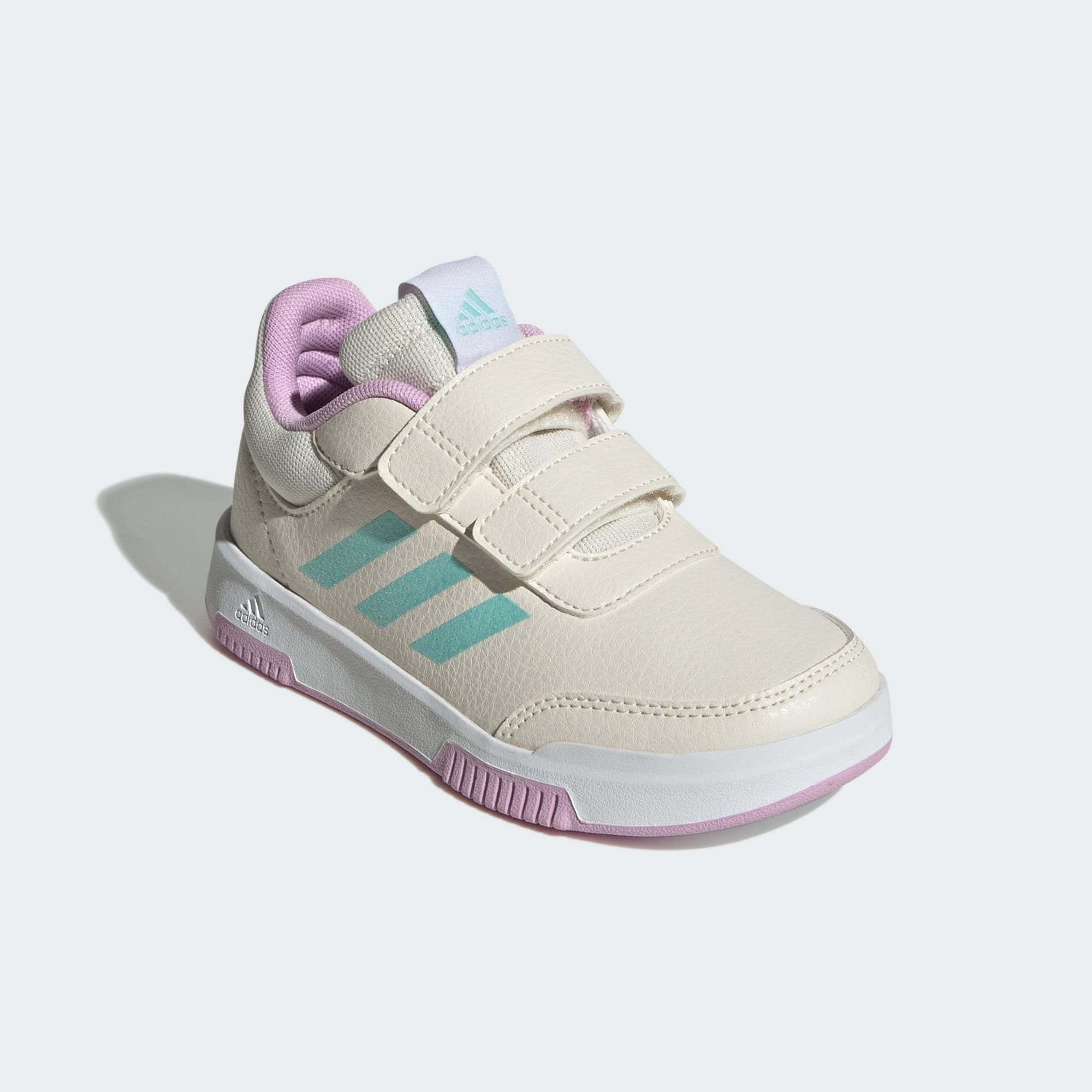 / Bliss Flash White LOOP Lilac adidas TENSAUR Semi Aqua Chalk HOOK AND Sneaker SCHUH / Sportswear
