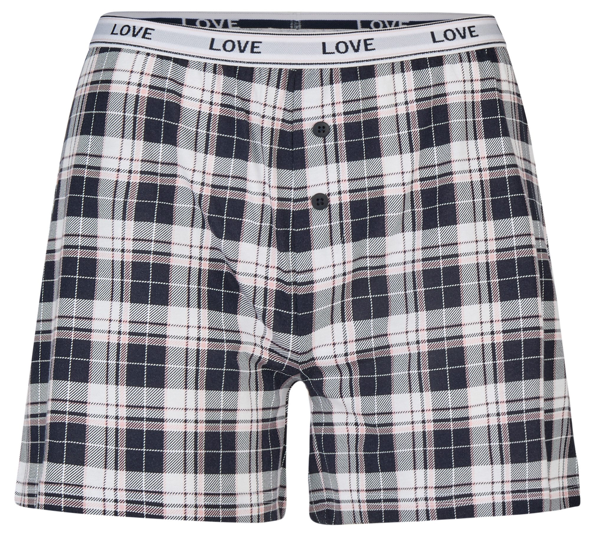 By Louise Shorty Night Muse (Set, 2 tlg., 2-teilig) Damen Pyjama kurz Shorty Baumwolle