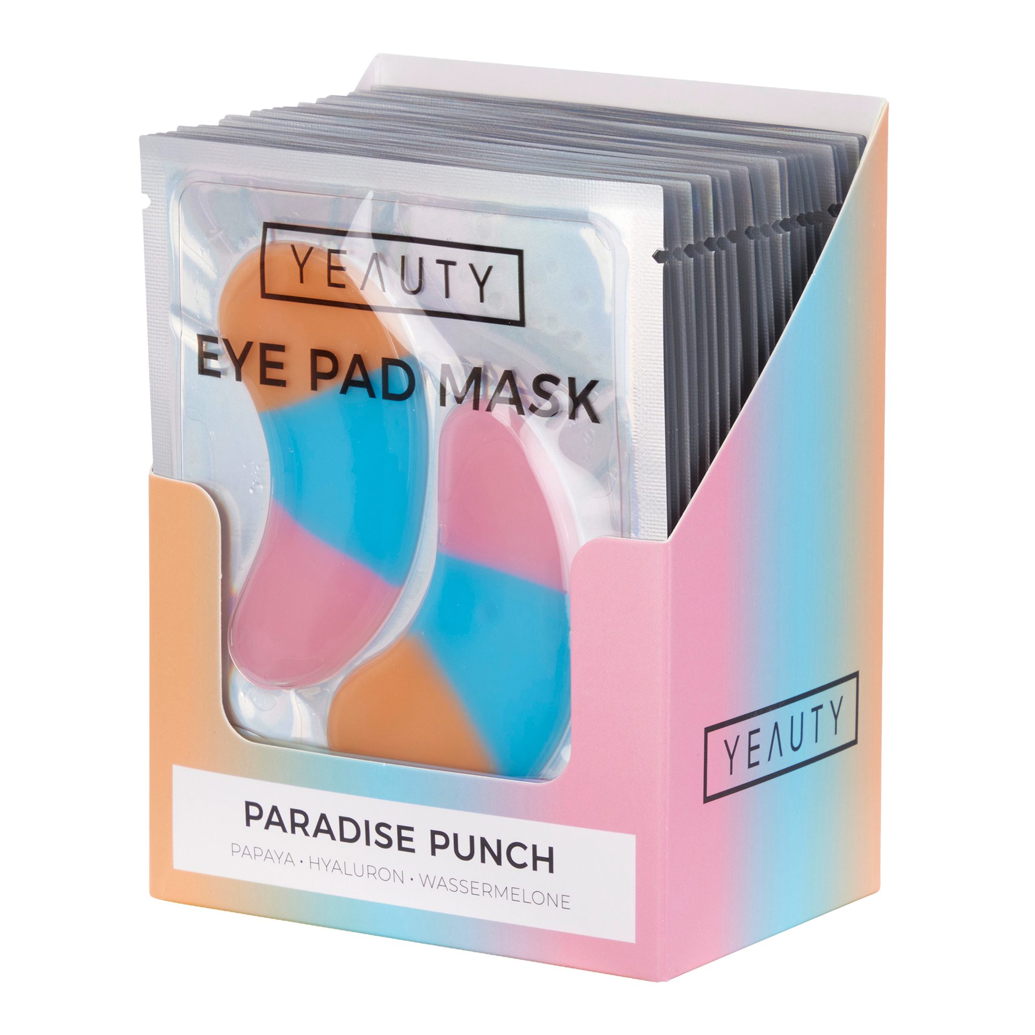 Yeauty Augenpads YEAUTY Eye Pad Mask Paradise Punch - 25 Paar