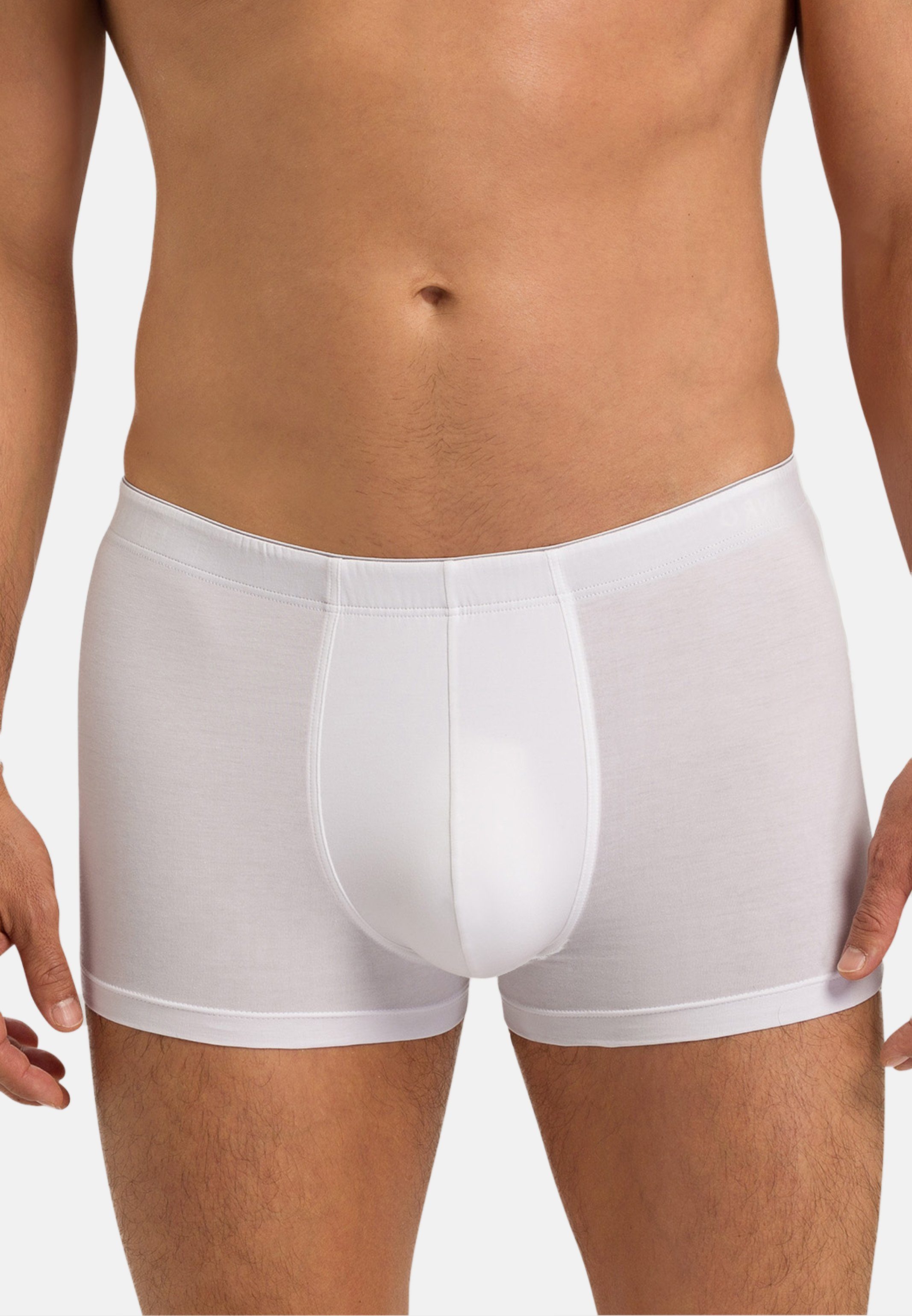 Hanro Retro Boxer Cotton (1-St) / Retro - Eingriff - Weiß Ohne Superior - Baumwolle Short Pant