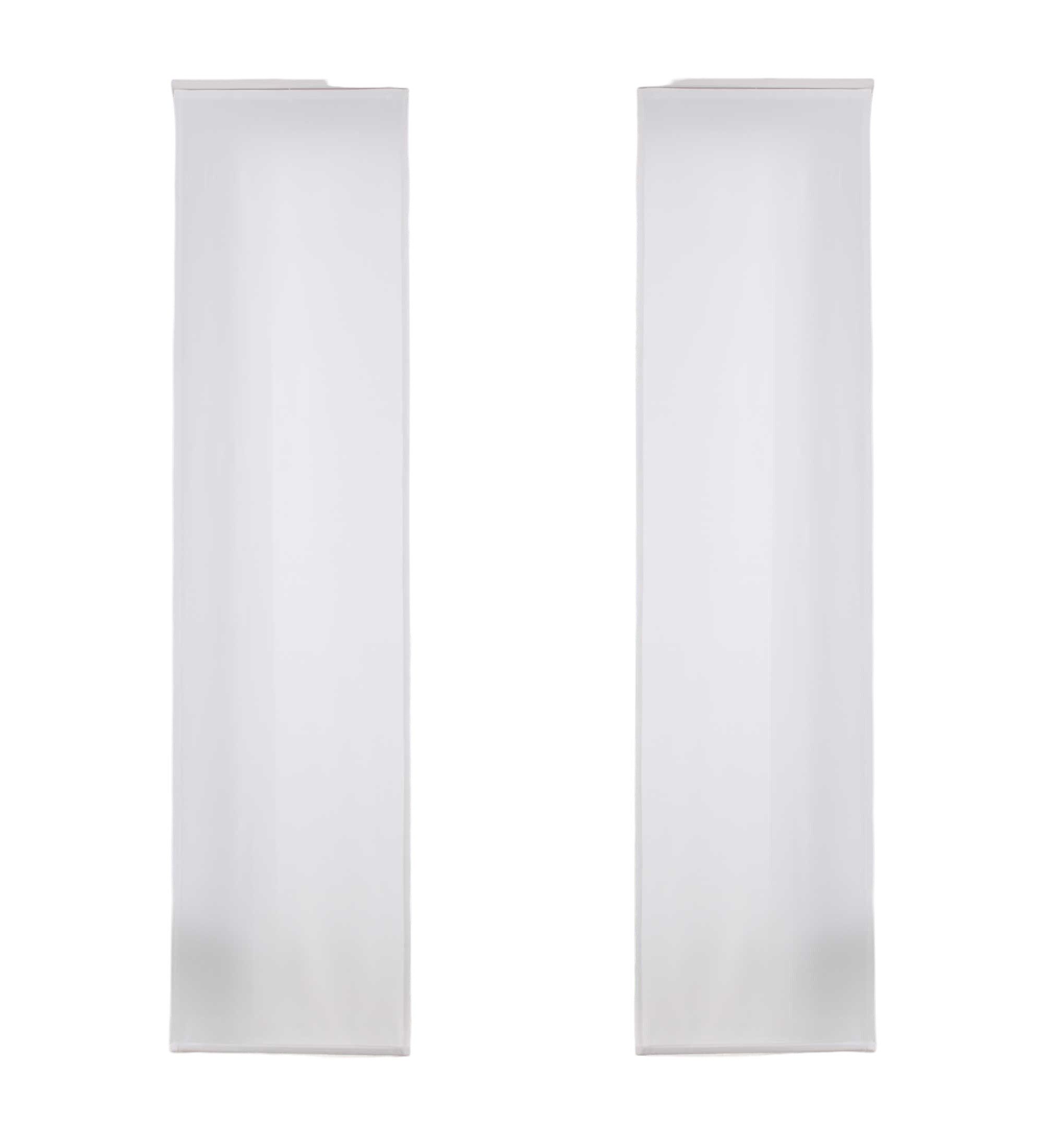 Gardinenbox Schiebegardine (2 St), Paneelwagen, blickdicht, Leinen Optik, Cationic blickdicht Leinen Optik Palermo 204411-2