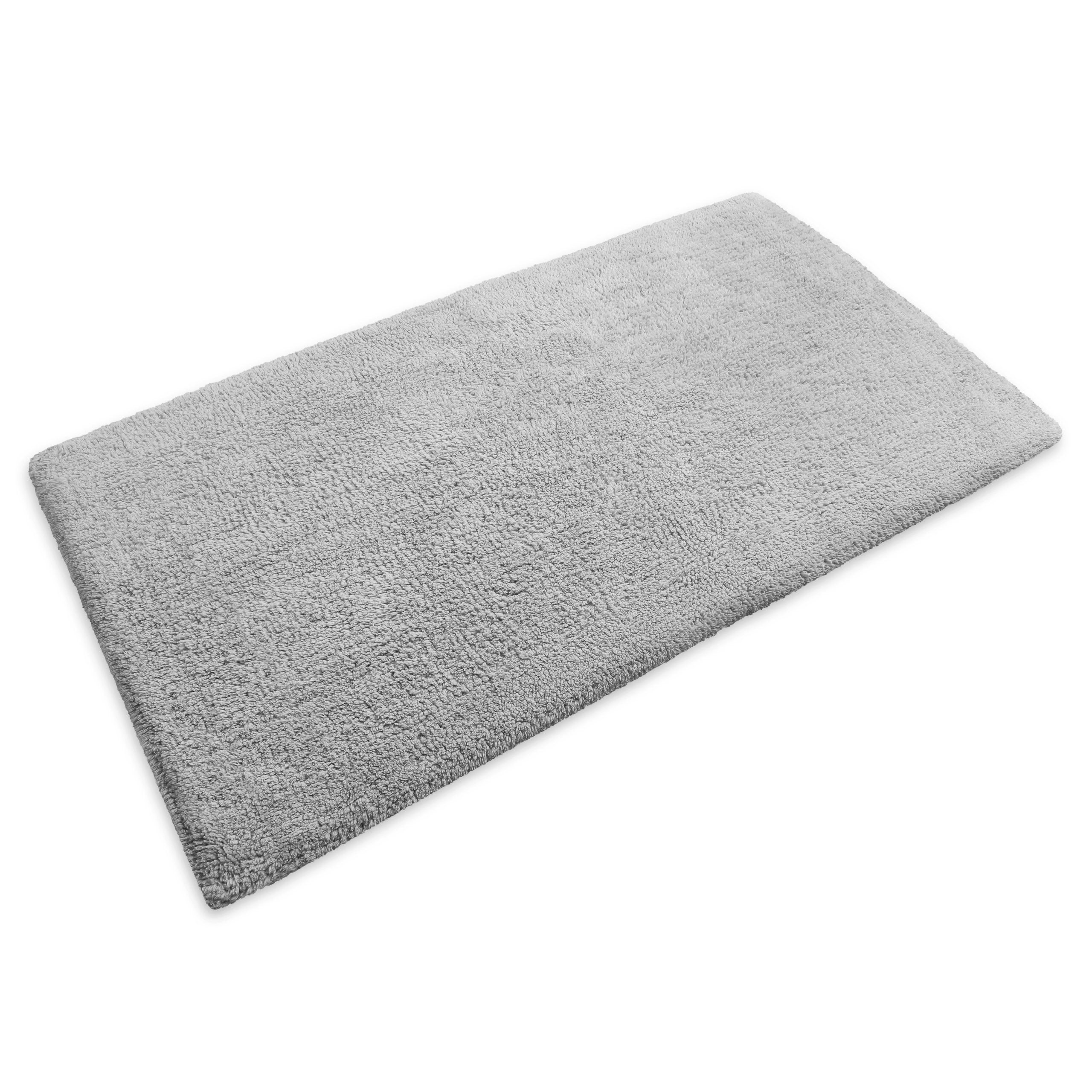 OTTO home Badematte Selenne, Höhe 20 mm, rutschhemmend beschichtet, fußbodenheizungsgeeignet, Baumwolle, rechteckig, Badteppich, getuftet, modern, Uni, antirutsch, flauschig, Baumwolle