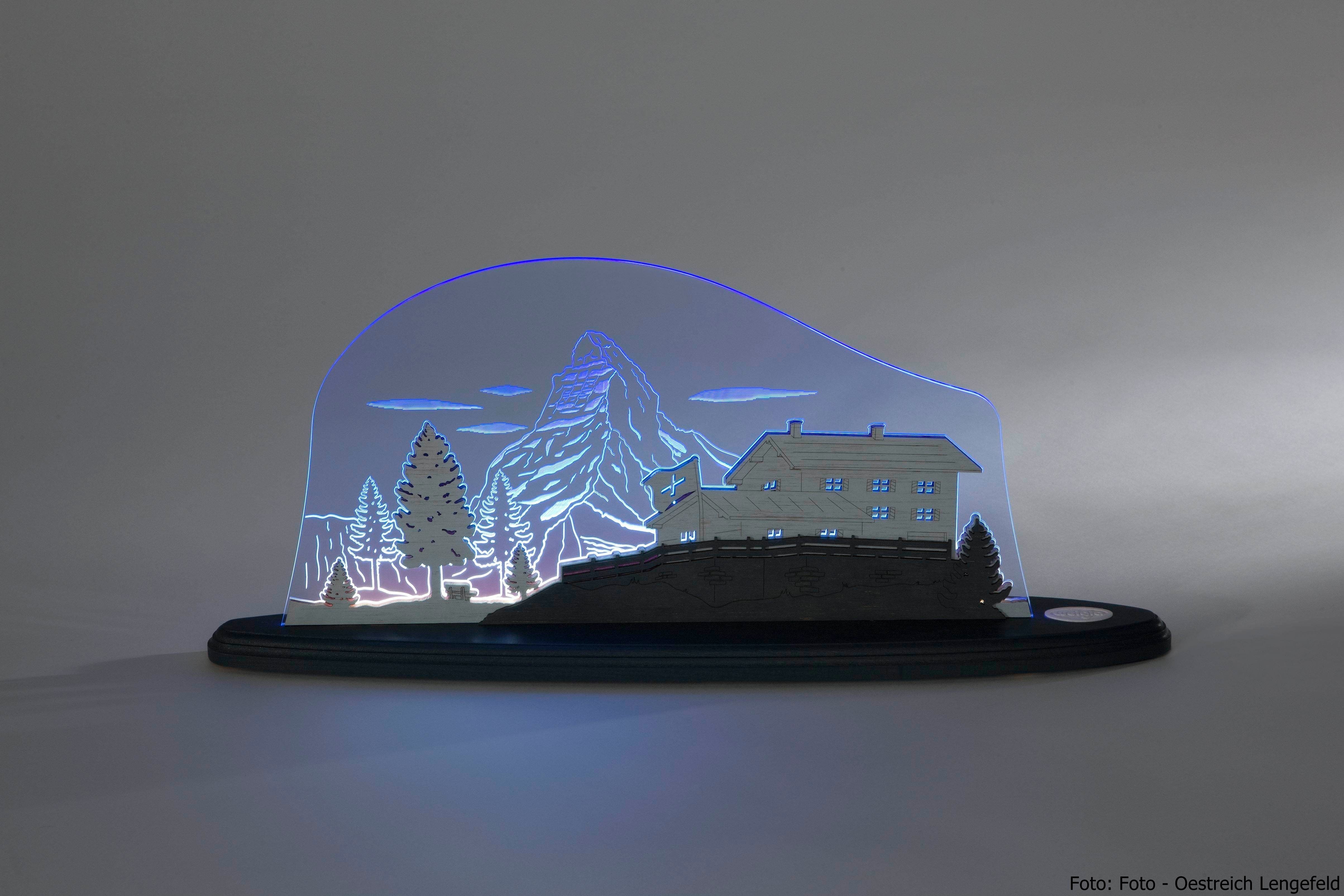 Weigla LED Lichterbogen 47cm Länge NEU ca Motivleuchte Matterhorn