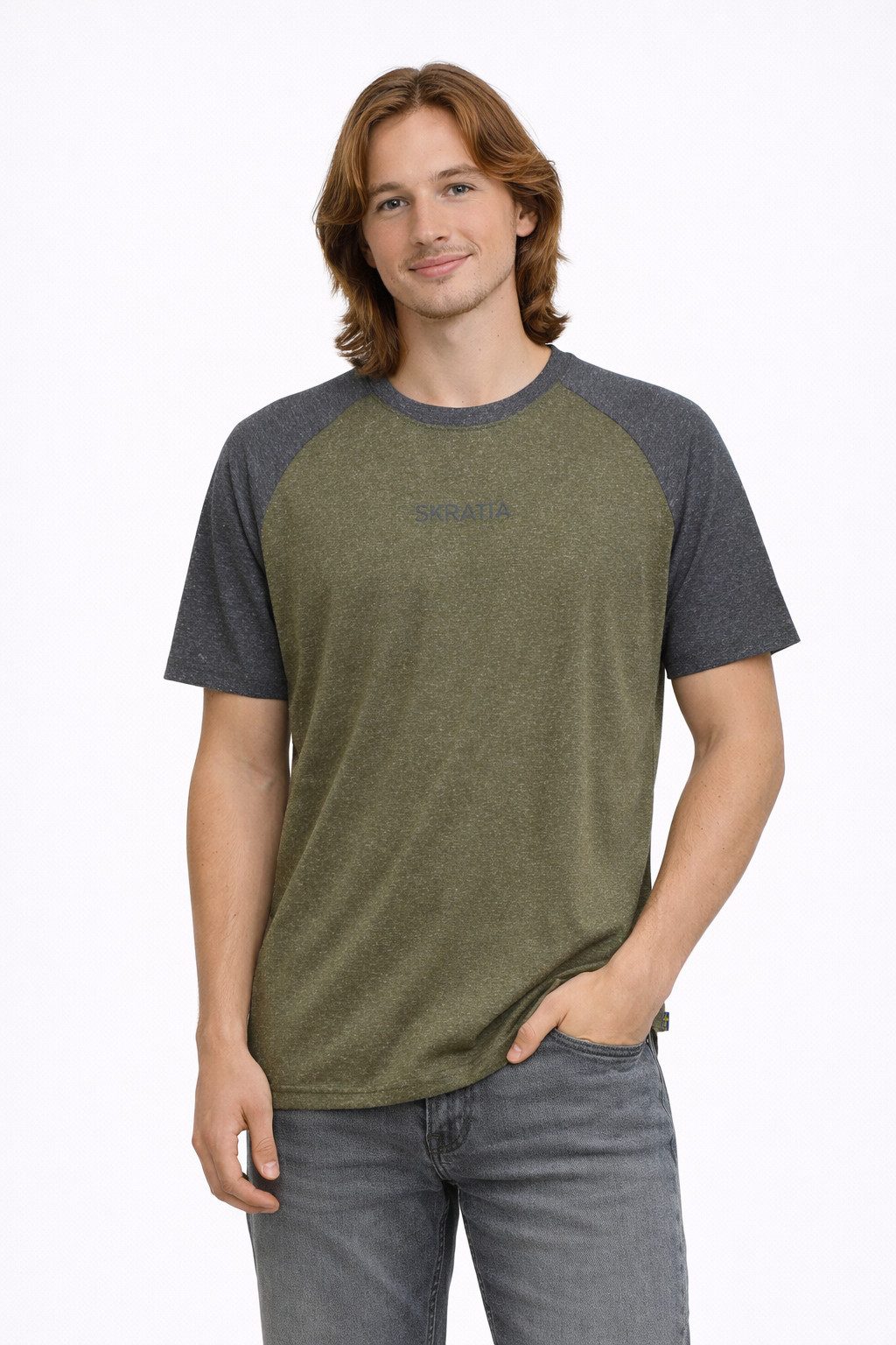 T-Shirt Fahrradtrikot Lockeres T-Shirt Hanf Herren Casual Fit