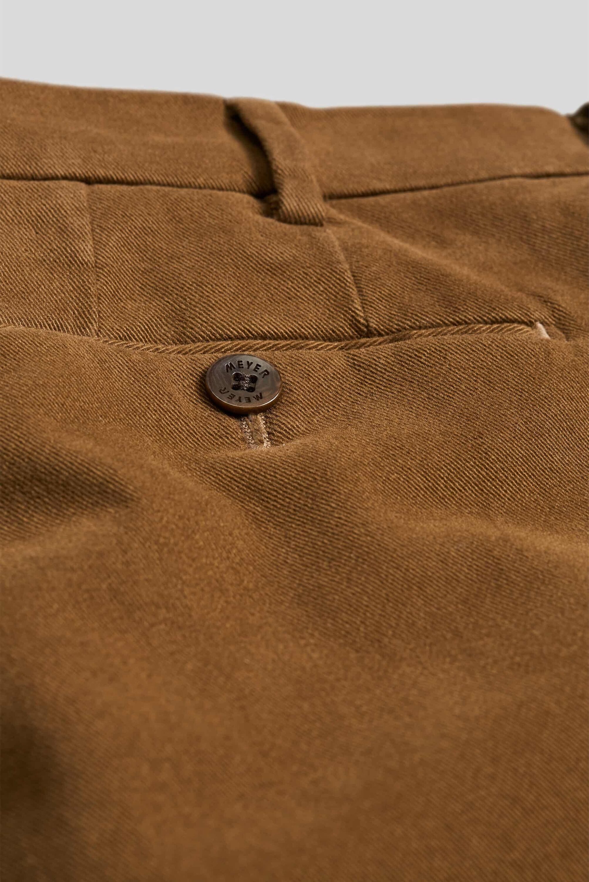 MEYER Chinos Bonn Super-Stretch Winter Twill, mit Stretch-Dehnbund