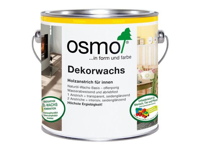 Osmo Osmo Dekorwachs 750 ml intensi weiß matt Holzpflegeöl