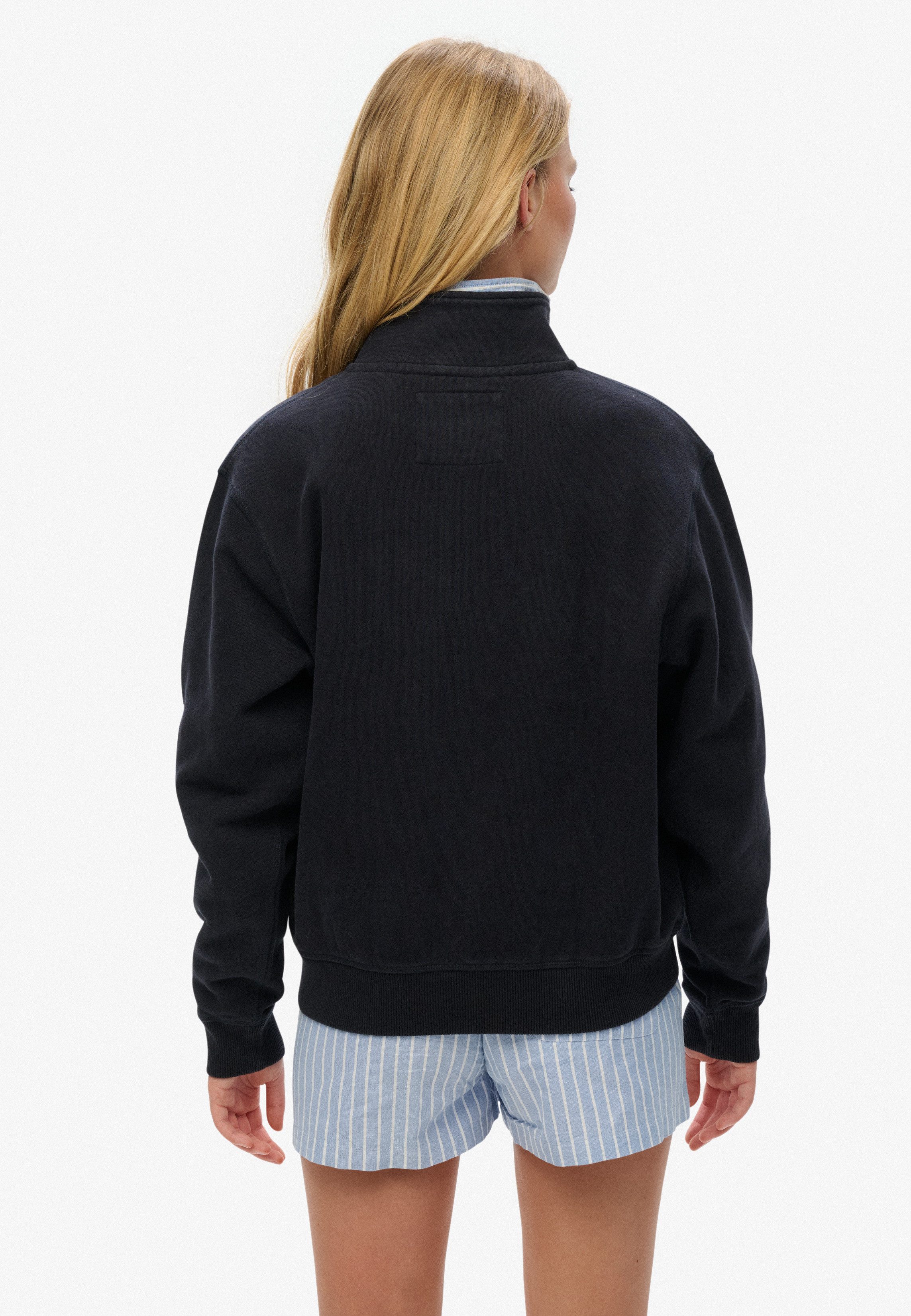 Superdry Sweatshirt ATHLETIC ESS APPLIQUE HALF ZIP günstig online kaufen