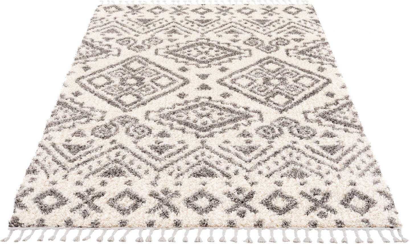 Carpet City Hochflor-Teppich »Pulpy 541«, rechteckig, 30 mm Höhe, besonders günstig online kaufen