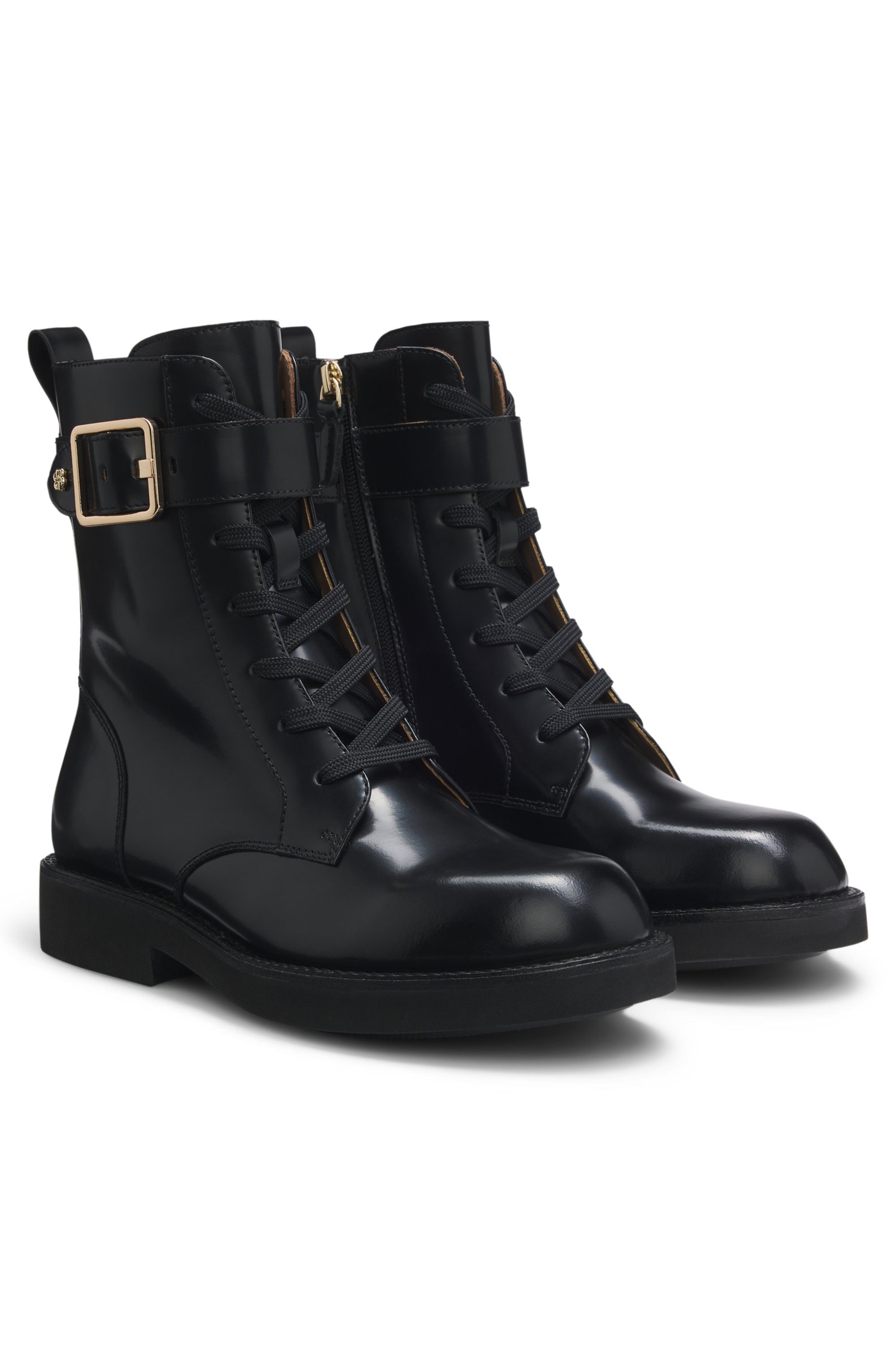 BOSS Eleri_LUBootie_BOBK Schnürstiefelette Schnürboots, Business-Stiefelett günstig online kaufen