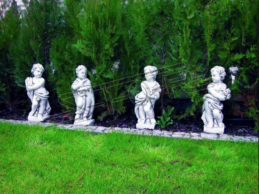 JVmoebel Skulptur Engel Figur Statue Figuren Statuen Skulpturen Garten Skulptur Deko