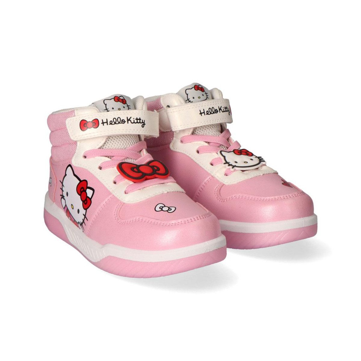 Hello Kitty Kinder LED Freizeitschuhe aus Polyurethanleder und Polyester Sneaker (Set)