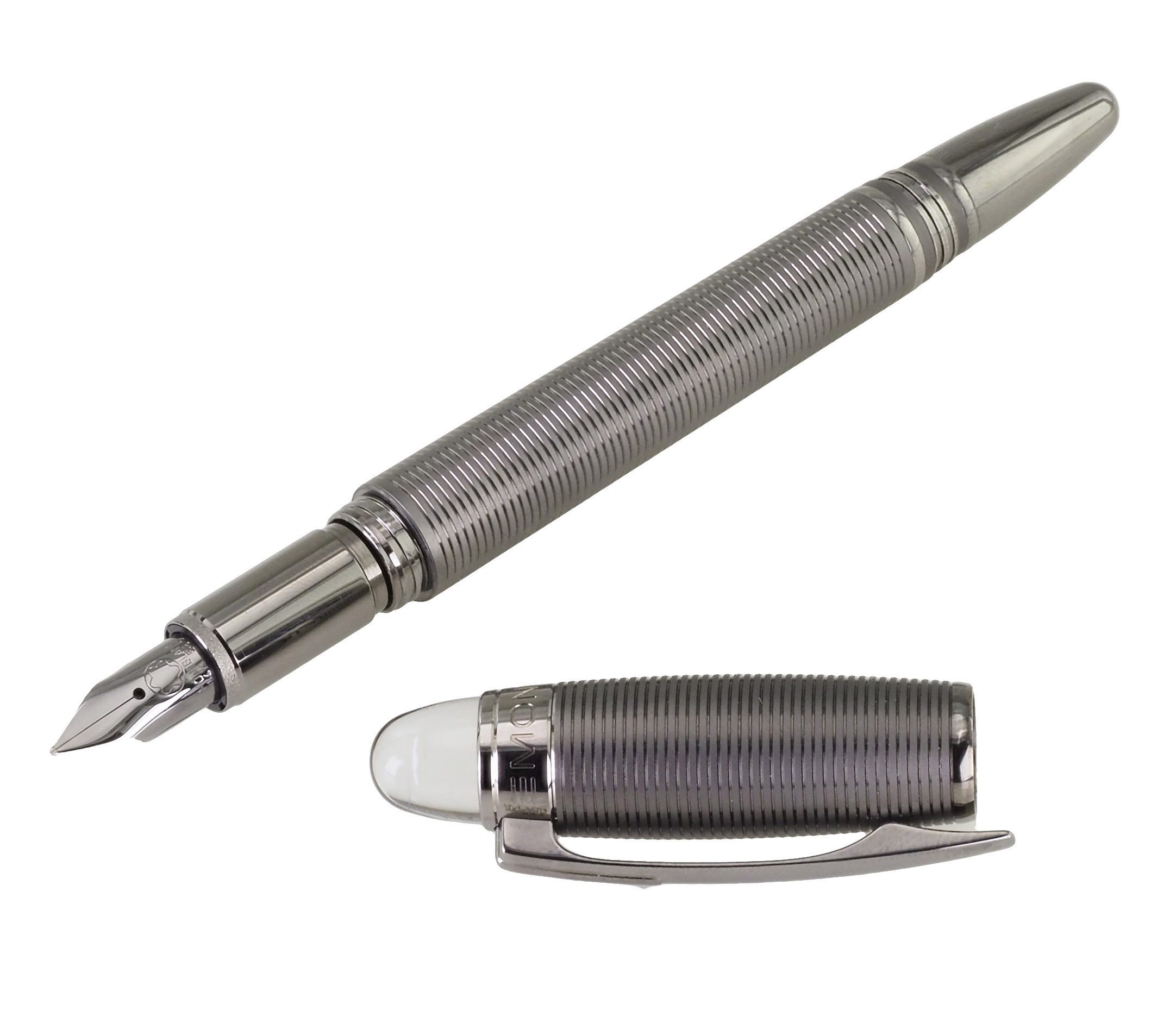 MONTBLANC Füllfederhalter Starwalker MB105646 Midnight Black Neu OVP