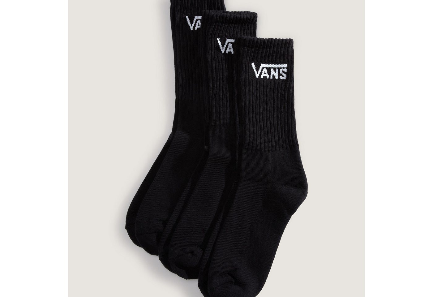 Vans Socken mit Polsterung, weiches Obermaterial, flexibler Materialmix