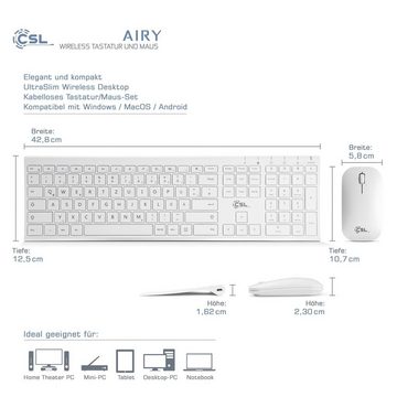 CSL AIRY Tastatur- und Maus-Set