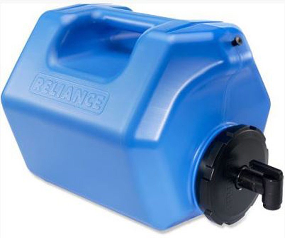 Reliance Kanister Reliance Wasserkanister 'Buddy' - 15 Liter (Große Einfüllöffnung – erleichtert Befüllen und Reinigen), – ideal für Camping, Outdoor-Abenteuer oder Notfall-Wasserversorgung